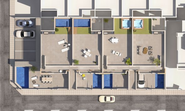 high-bungalow - Nieuwbouw Woningen - San Pedro del Pinatar -
                San Pedro del Pinatar