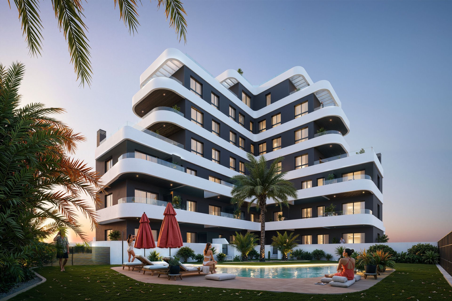 Neue Gebäude - apartment -
Guardamar del Segura
