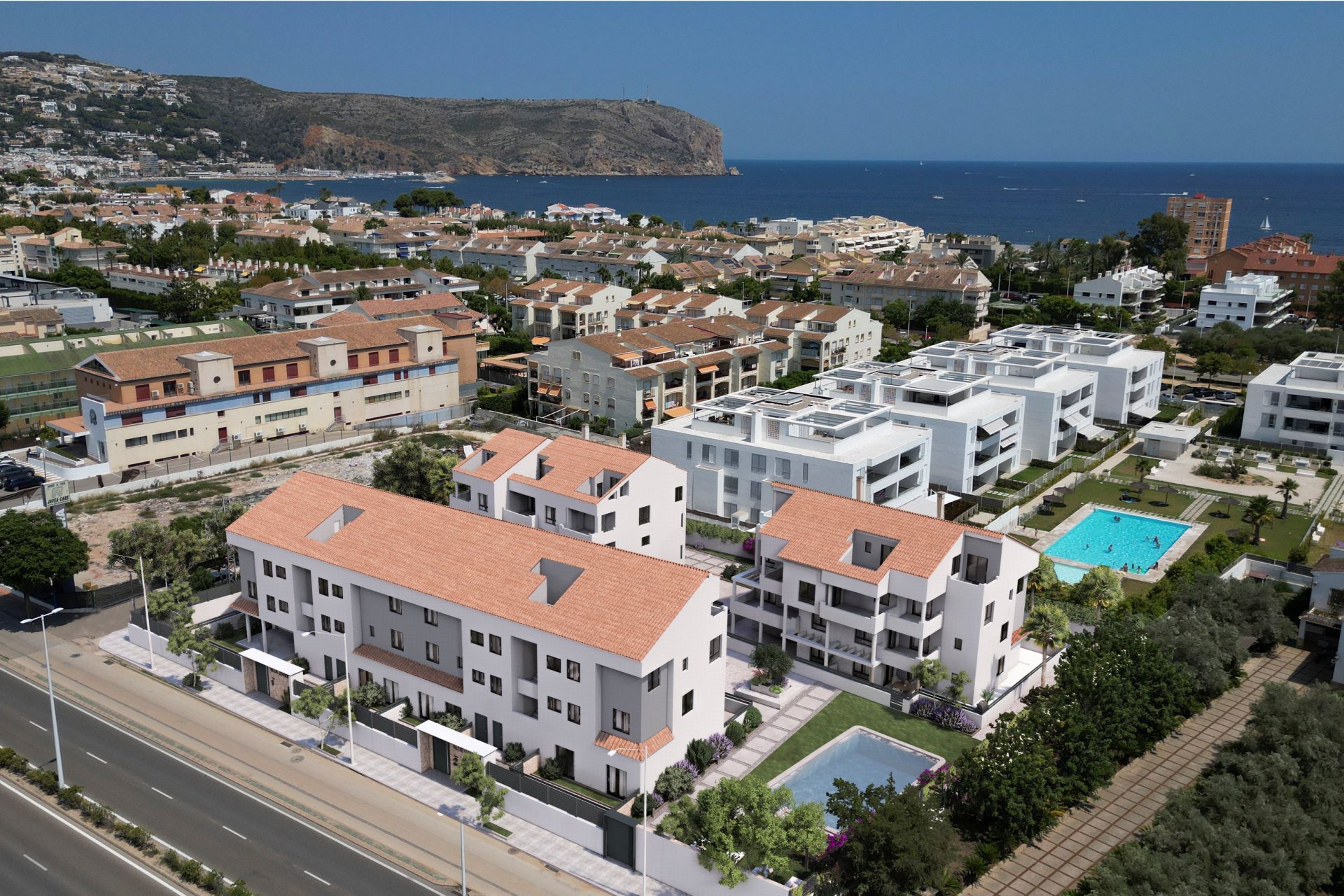 Neue Gebäude - apartment -
Jávea