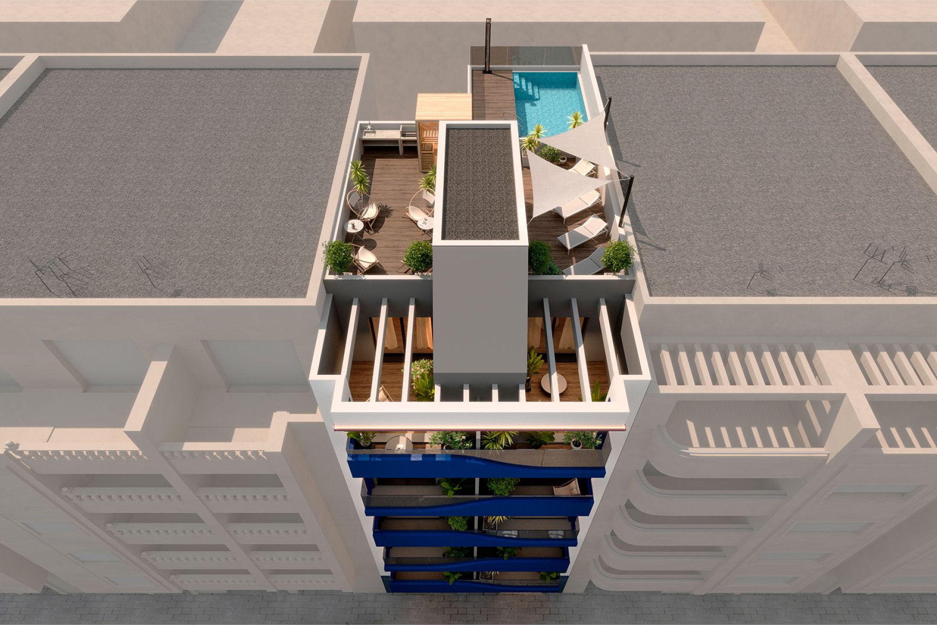 Neue Gebäude - apartment -
Torrevieja
