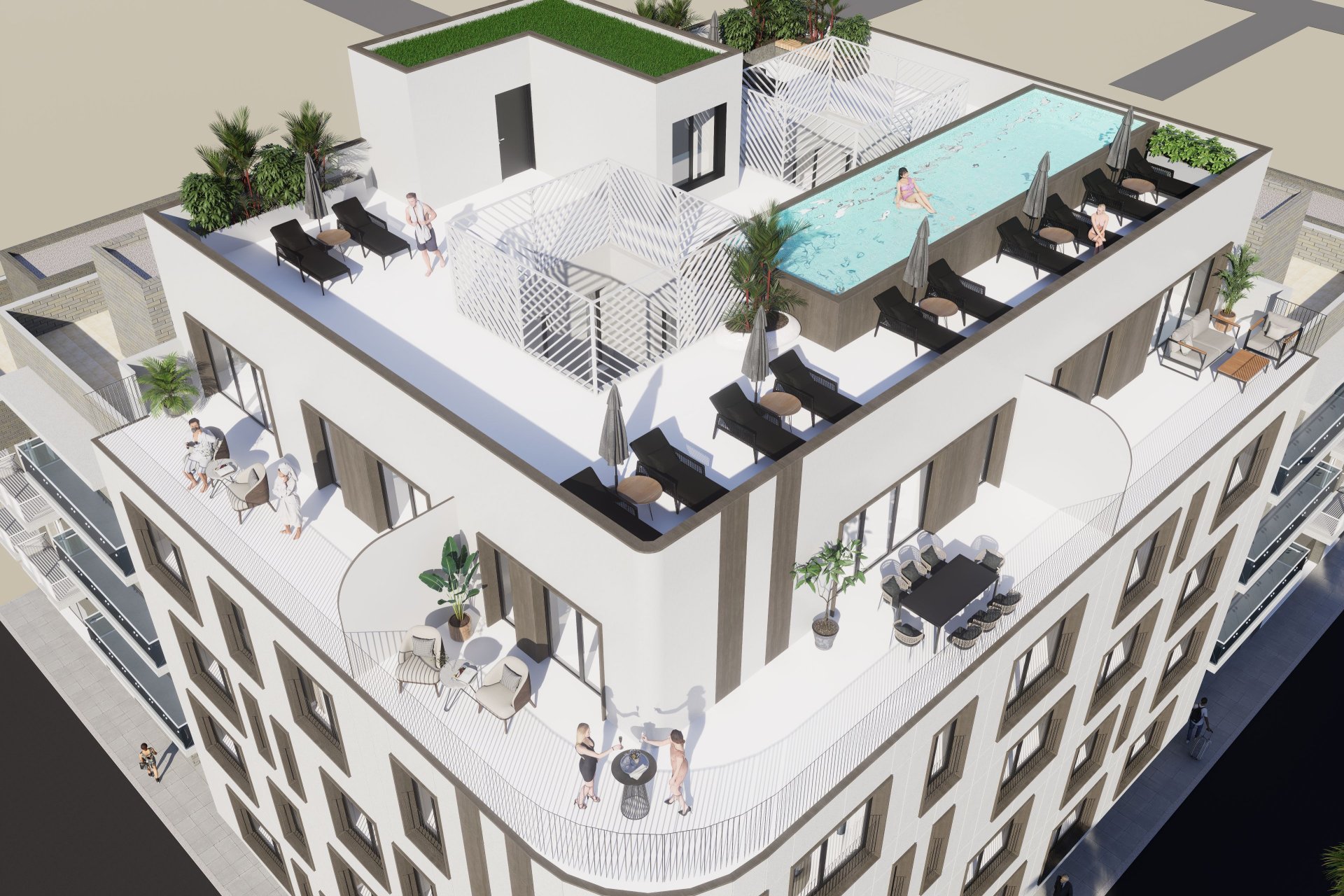 Neue Gebäude - apartment -
Torrevieja