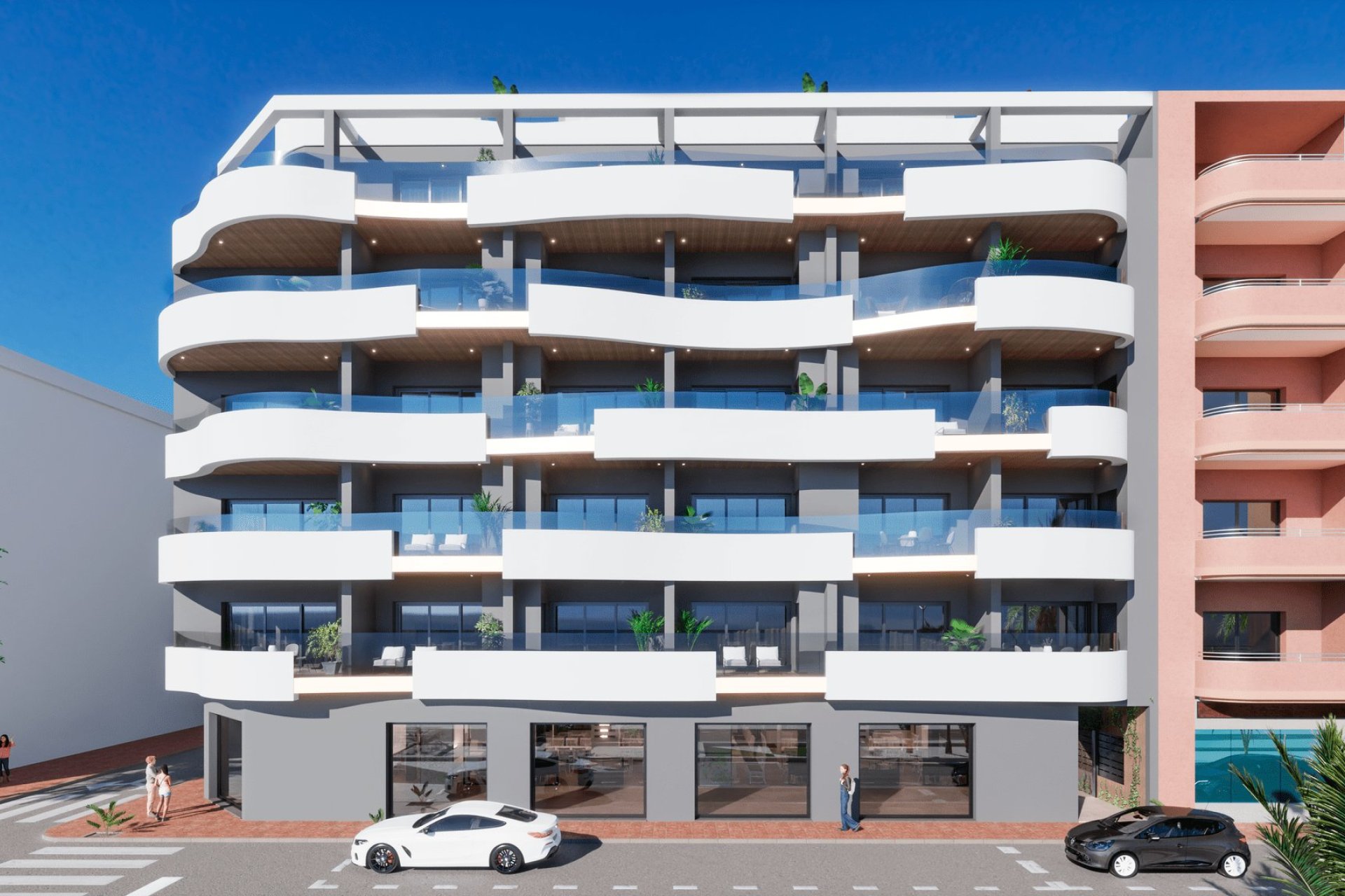 Neue Gebäude - apartment -
Torrevieja