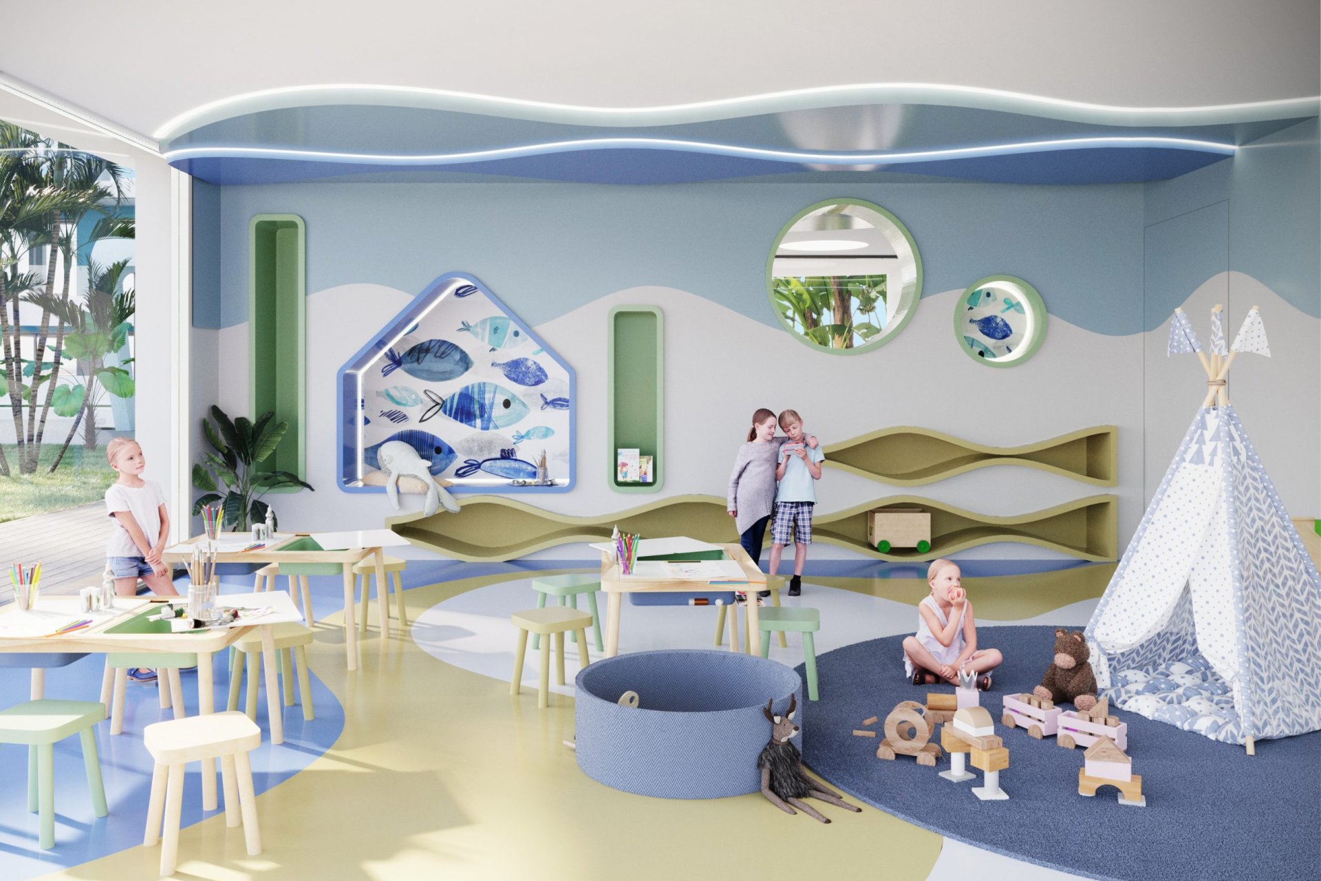 Neue Gebäude - ground-floor -
La Manga del Mar Menor