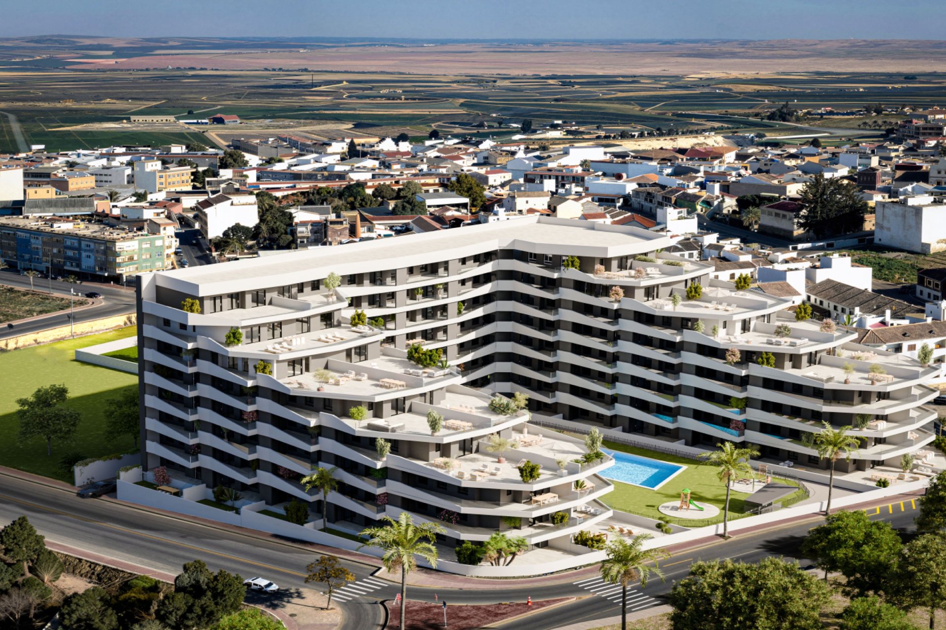 Neue Gebäude - ground-floor -
San Miguel de Salinas