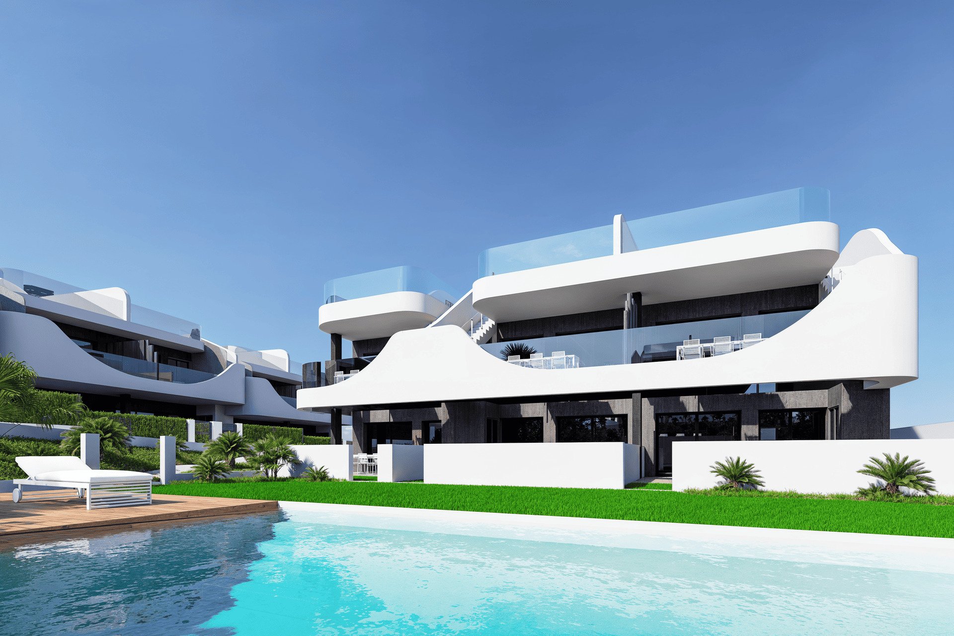Neue Gebäude - high-bungalow -
San Miguel de Salinas