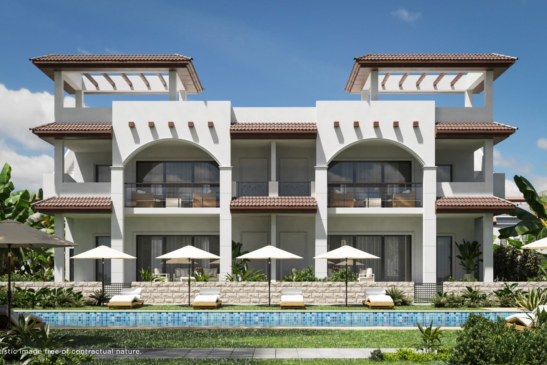 Neue Gebäude - low-bungalow -
Ciudad Quesada