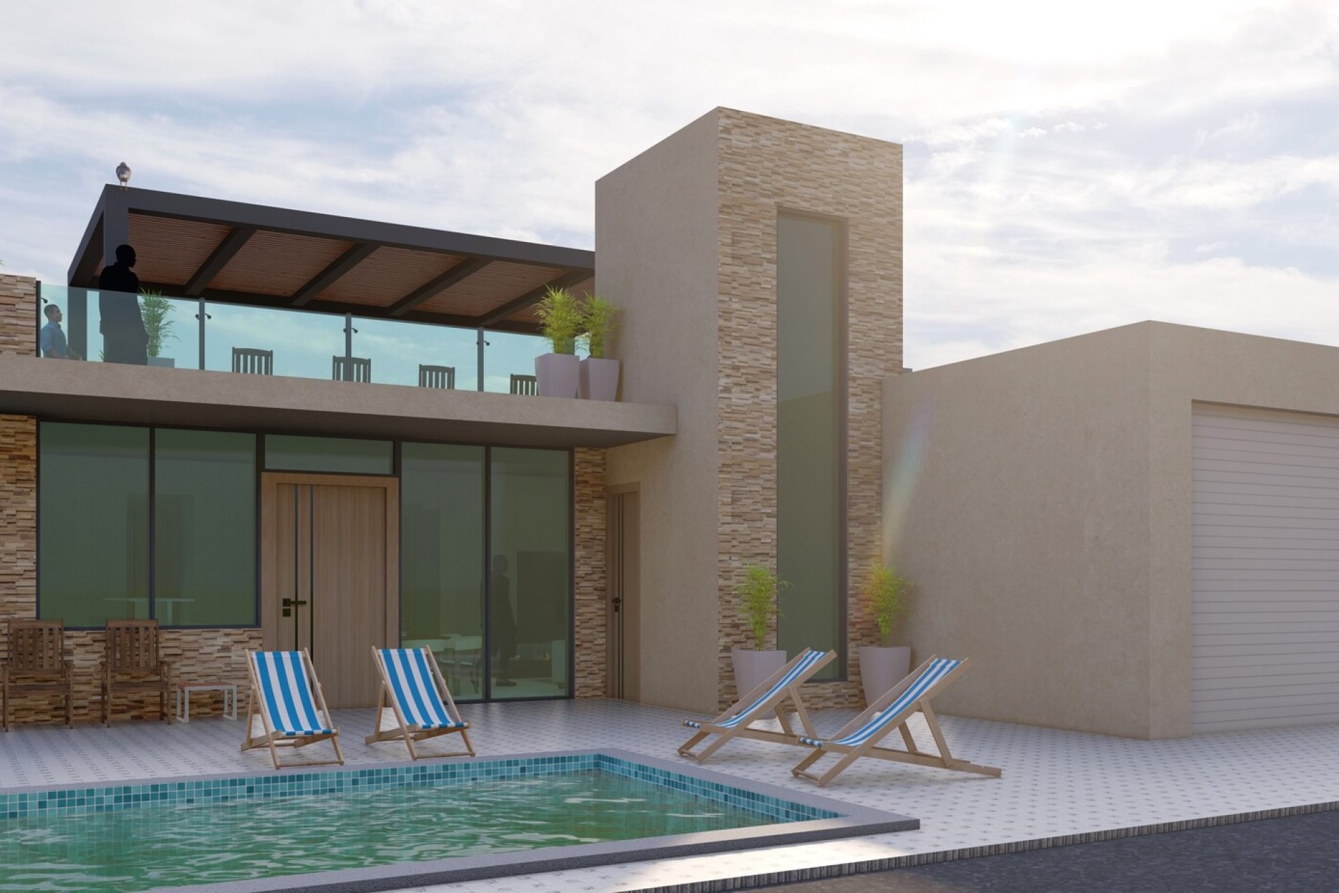 Neue Gebäude - low-bungalow -
Fuente Alamo