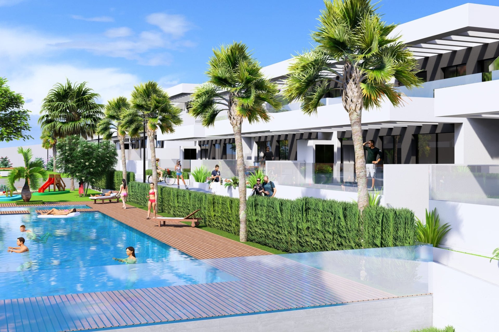 Neue Gebäude - low-bungalow -
La Finca Golf