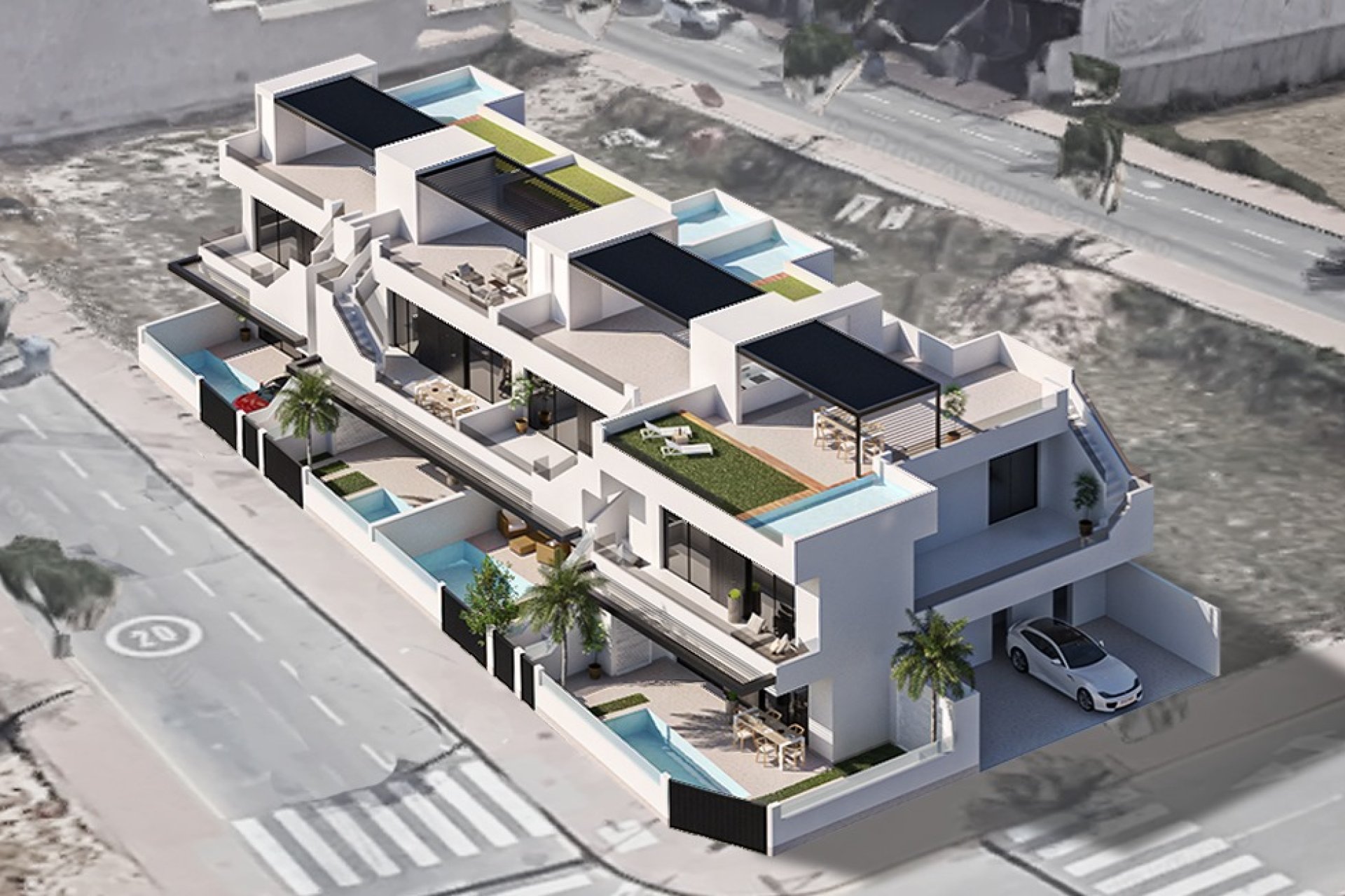 Neue Gebäude - low-bungalow -
Las Esperanzas