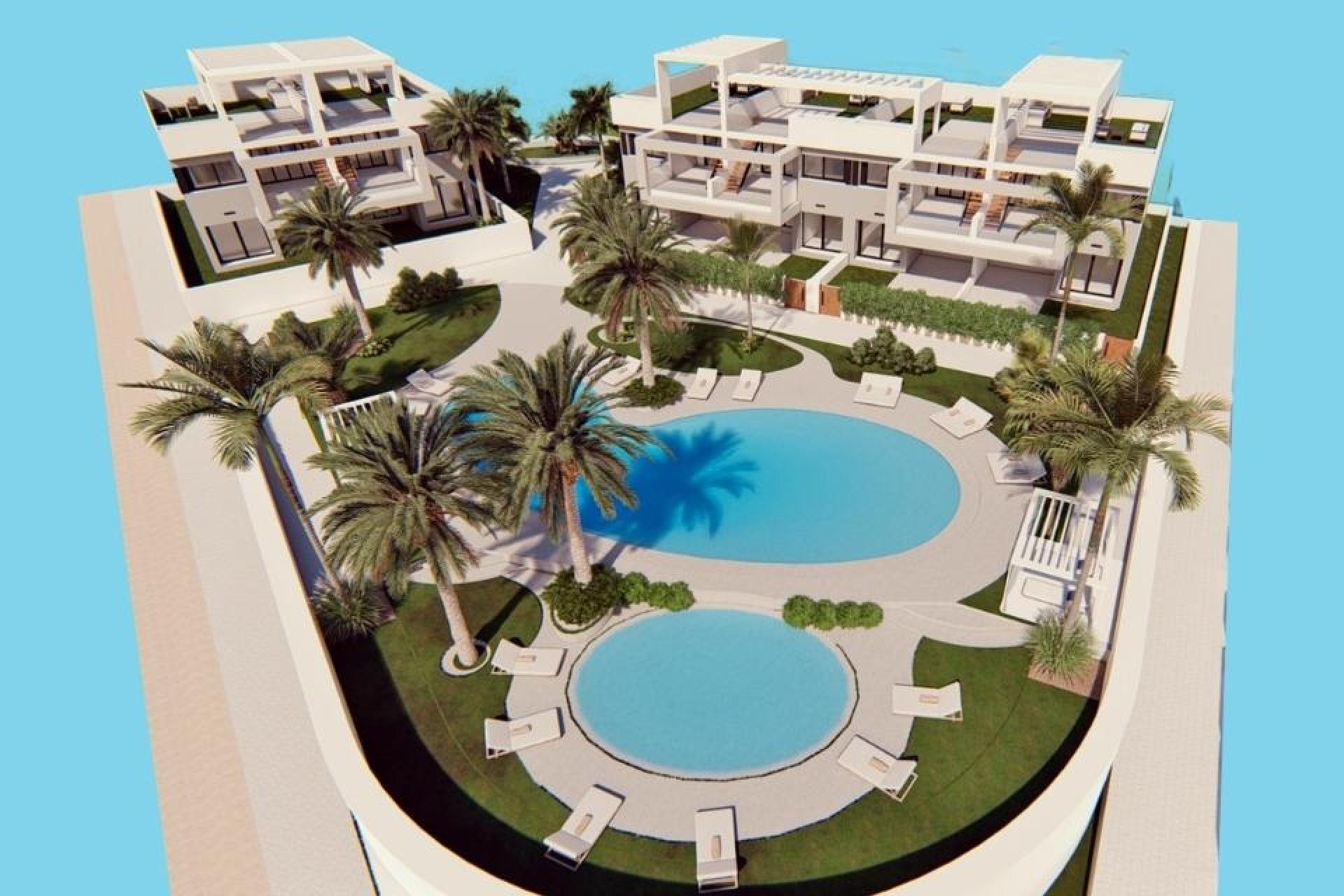 Neue Gebäude - low-bungalow -
Torrevieja