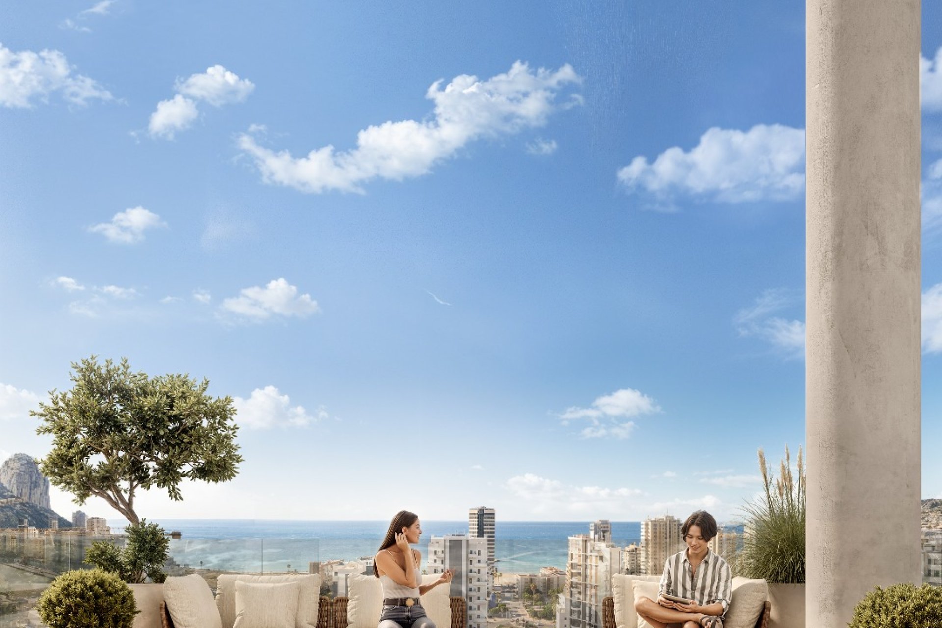 Neue Gebäude - Penthouse -
Calpe