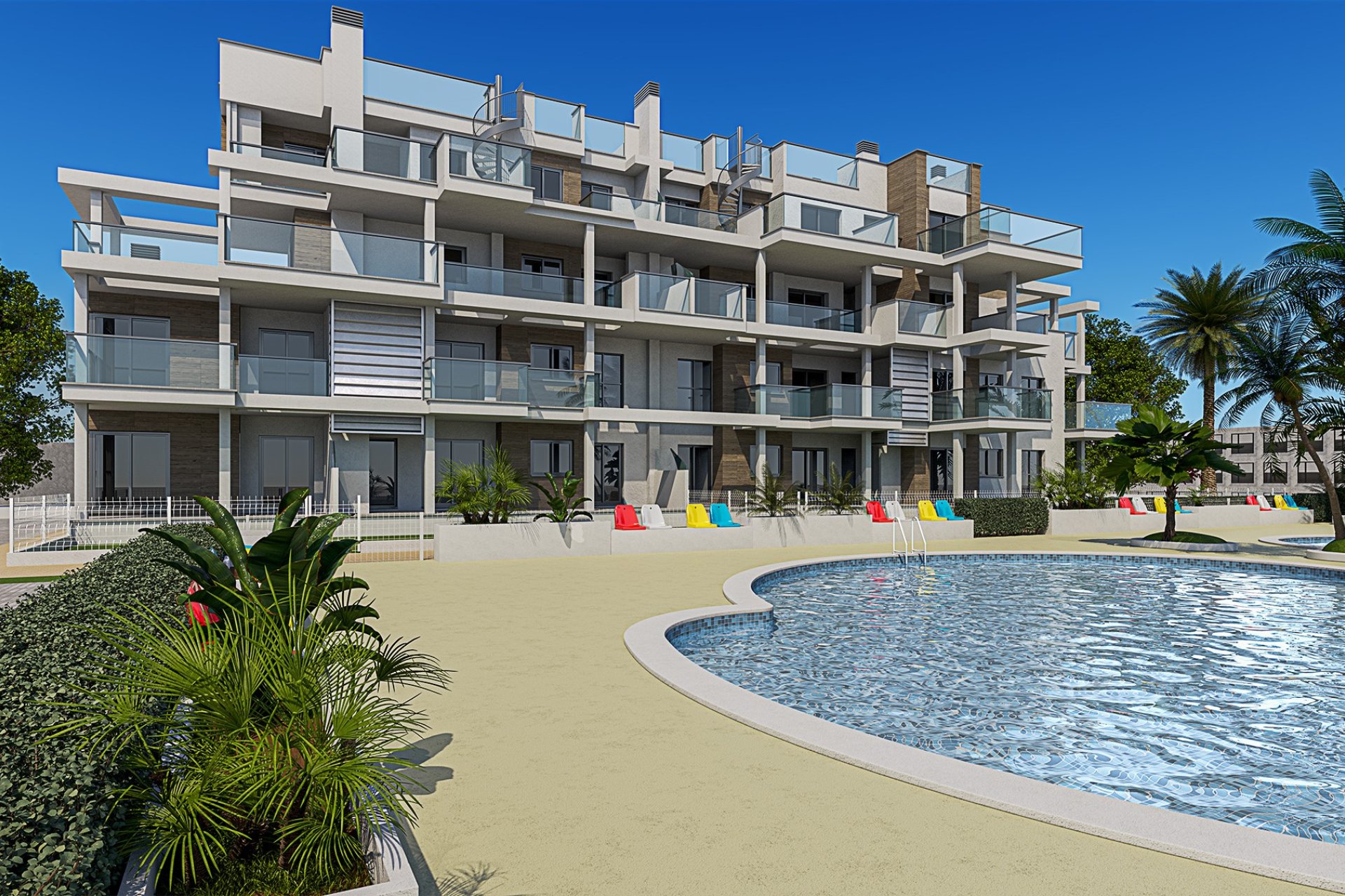 Neue Gebäude - Penthouse -
Denia - Dénia