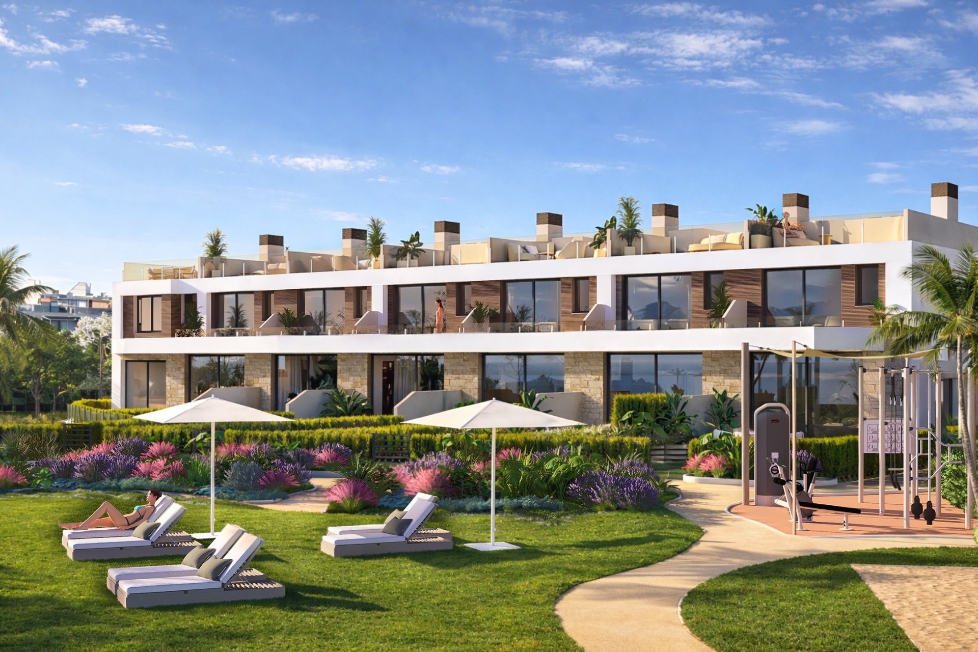 Neue Gebäude - terraced -
El Campello