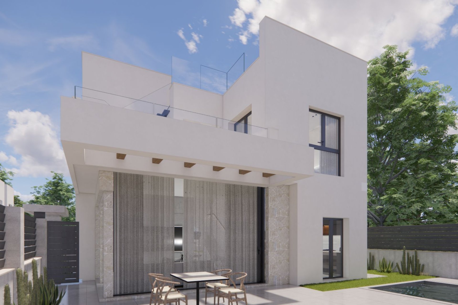 Neue Gebäude - terraced -
La Herrada