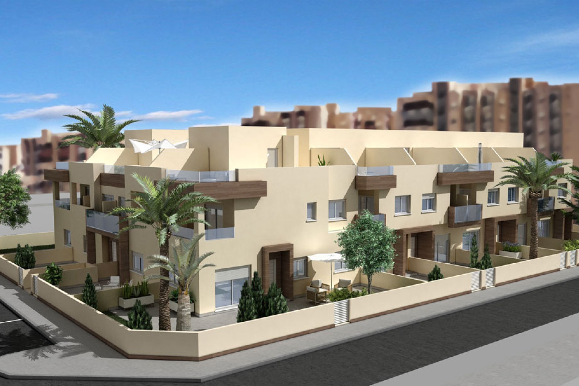 Neue Gebäude - terraced -
La Manga del Mar Menor