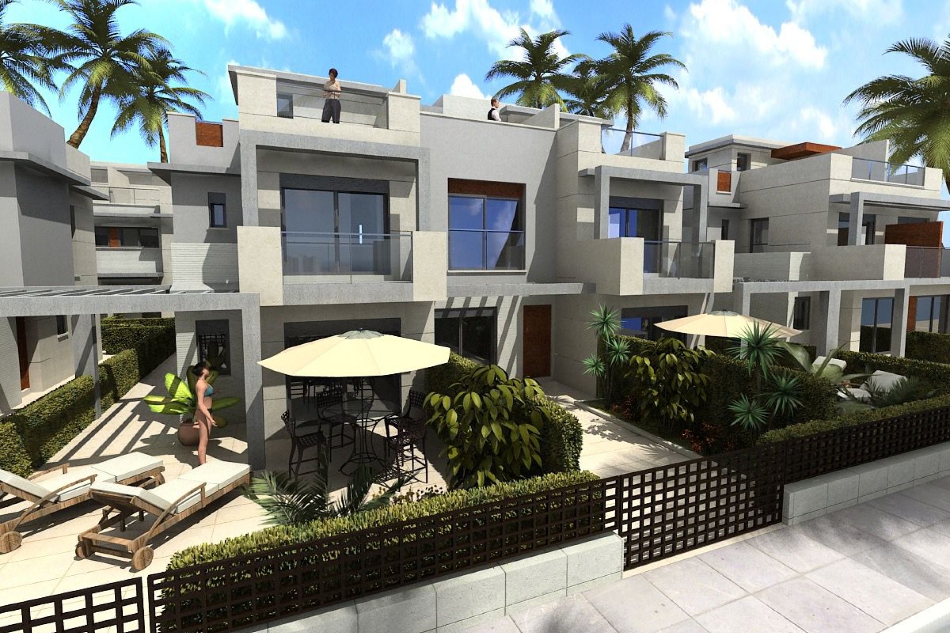Neue Gebäude - terraced -
Puerto de Mazarrón