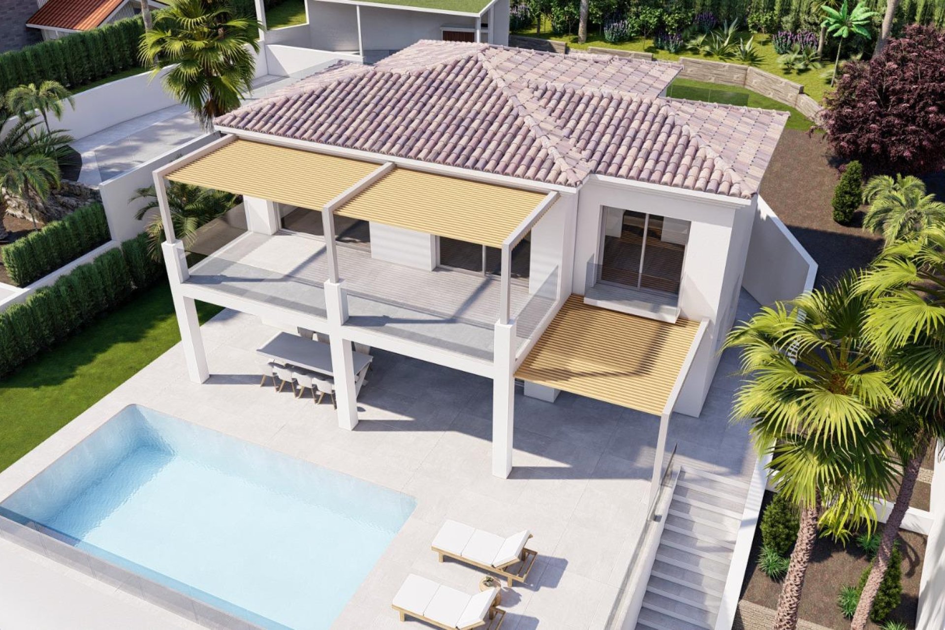 Neue Gebäude - Villa -
Altea