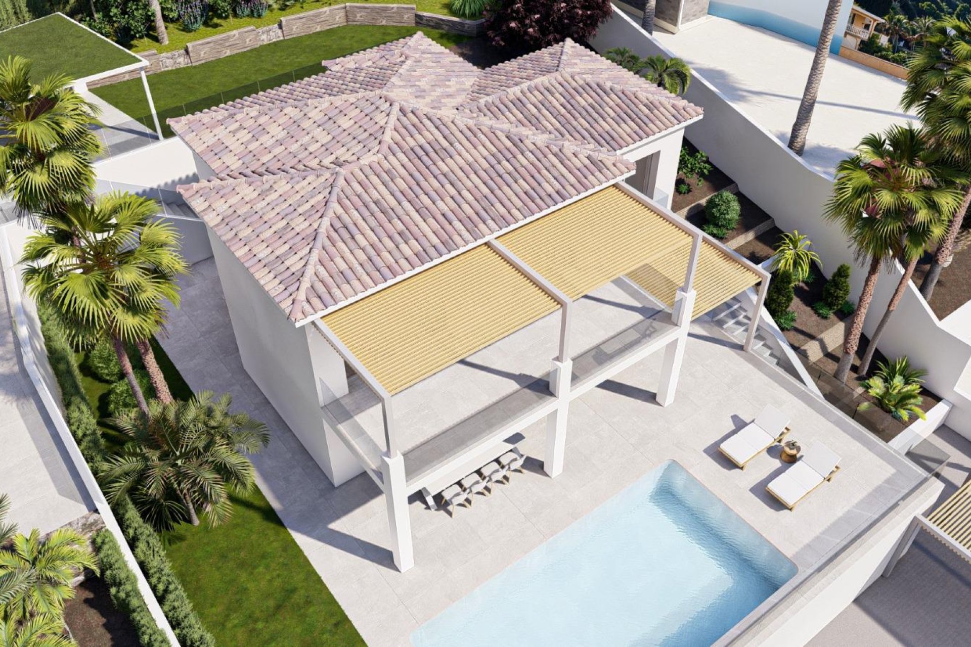 Neue Gebäude - Villa -
Altea