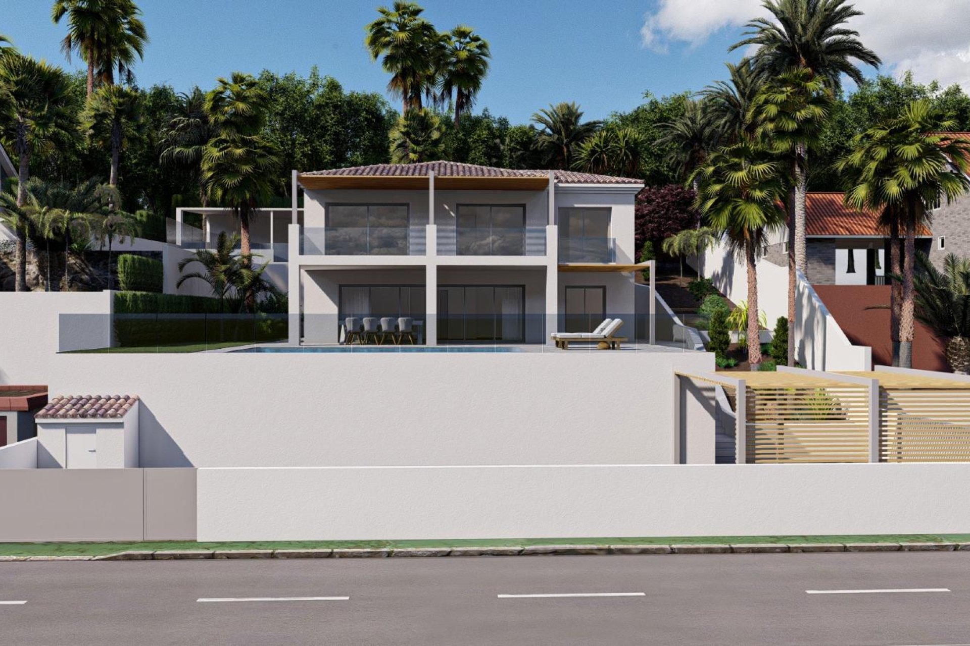 Neue Gebäude - Villa -
Altea
