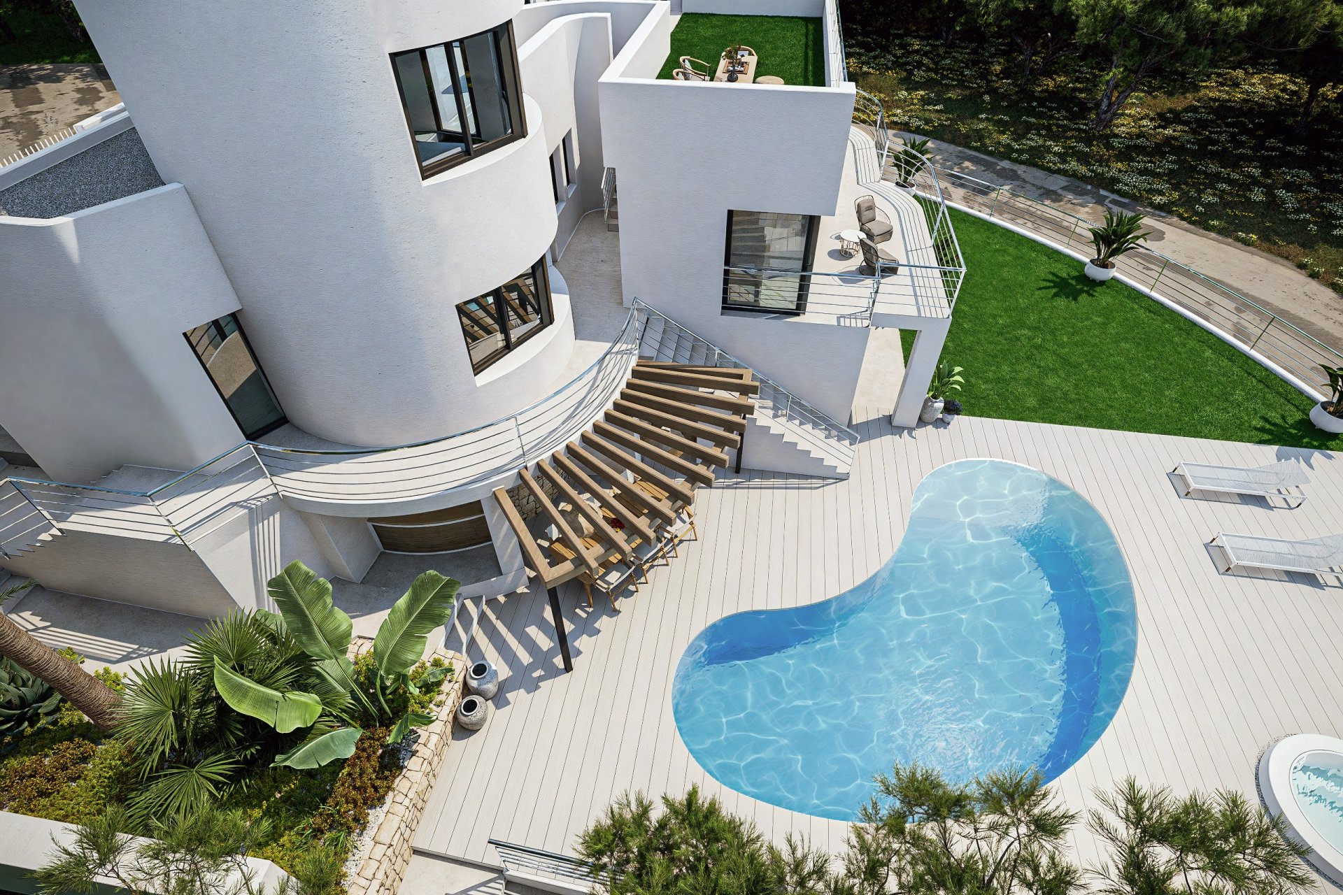 Neue Gebäude - Villa -
Altea