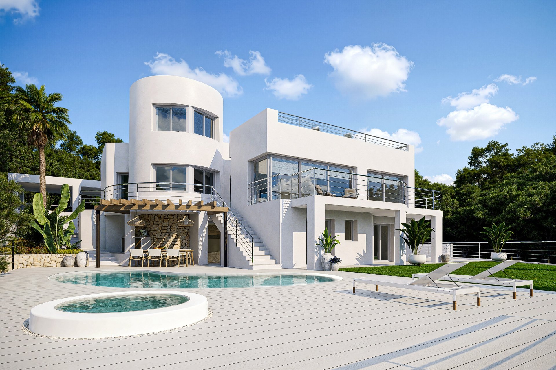 Neue Gebäude - Villa -
Altea