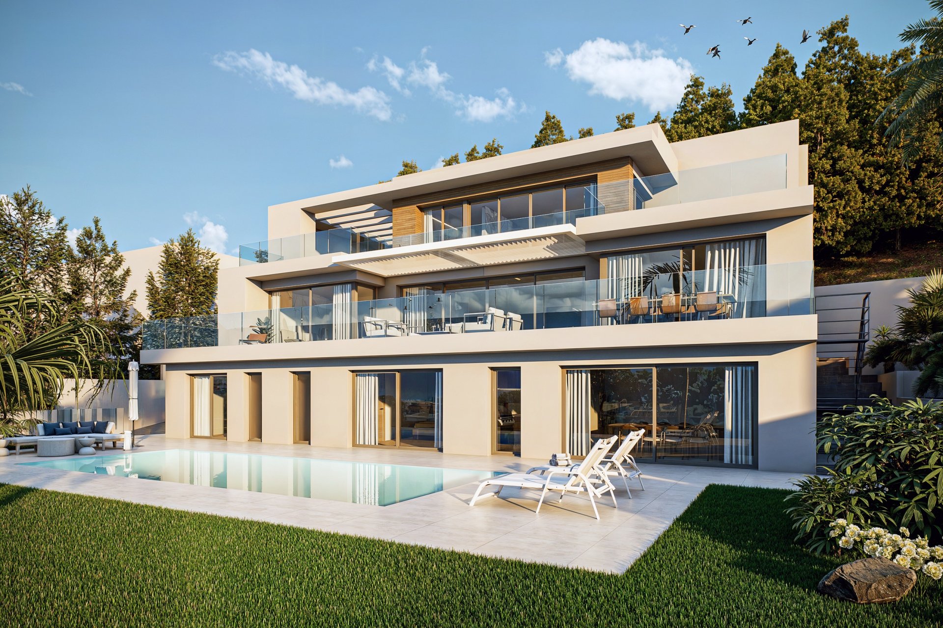 Neue Gebäude - Villa -
Altea