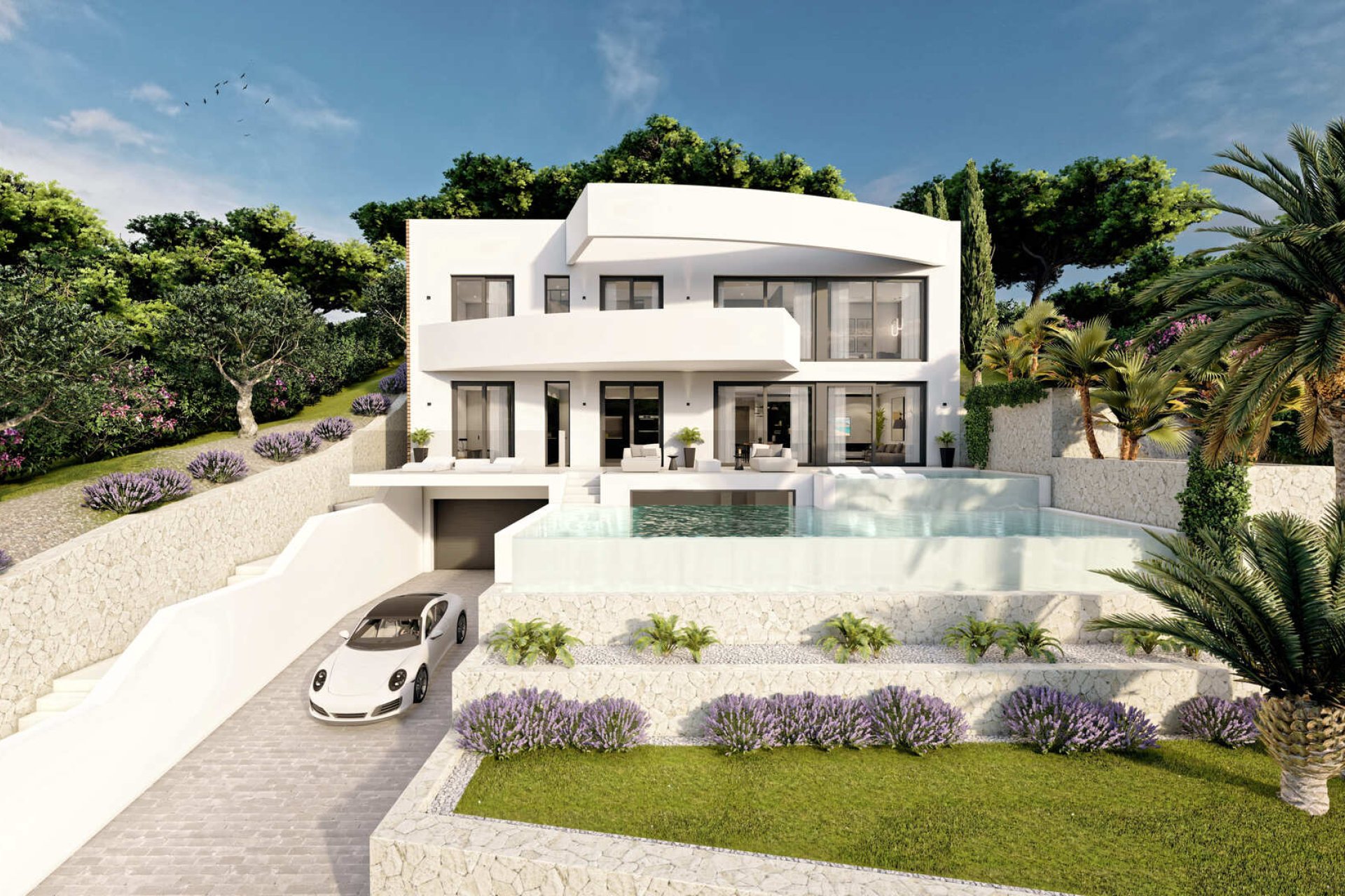 Neue Gebäude - Villa -
Altea