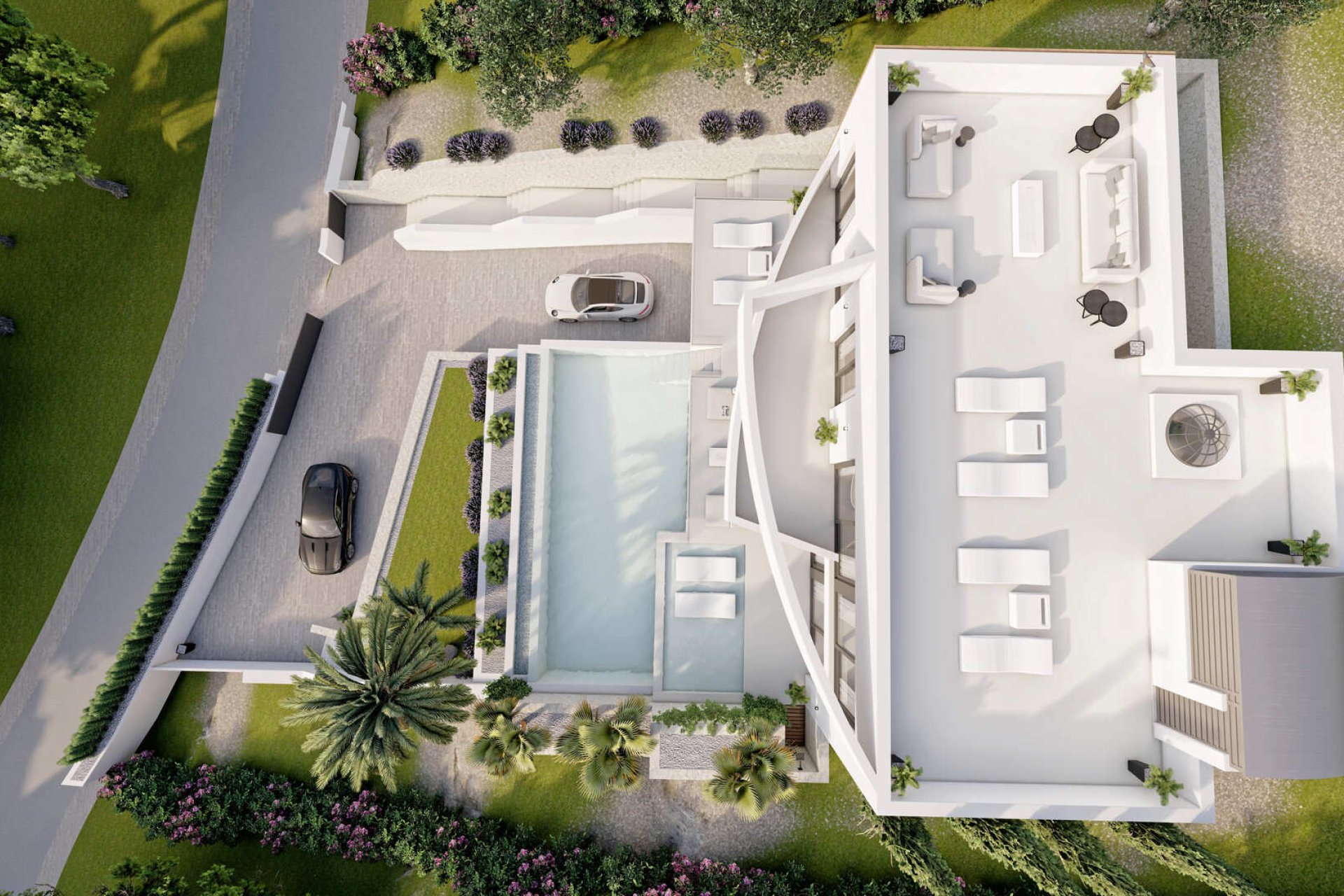 Neue Gebäude - Villa -
Altea