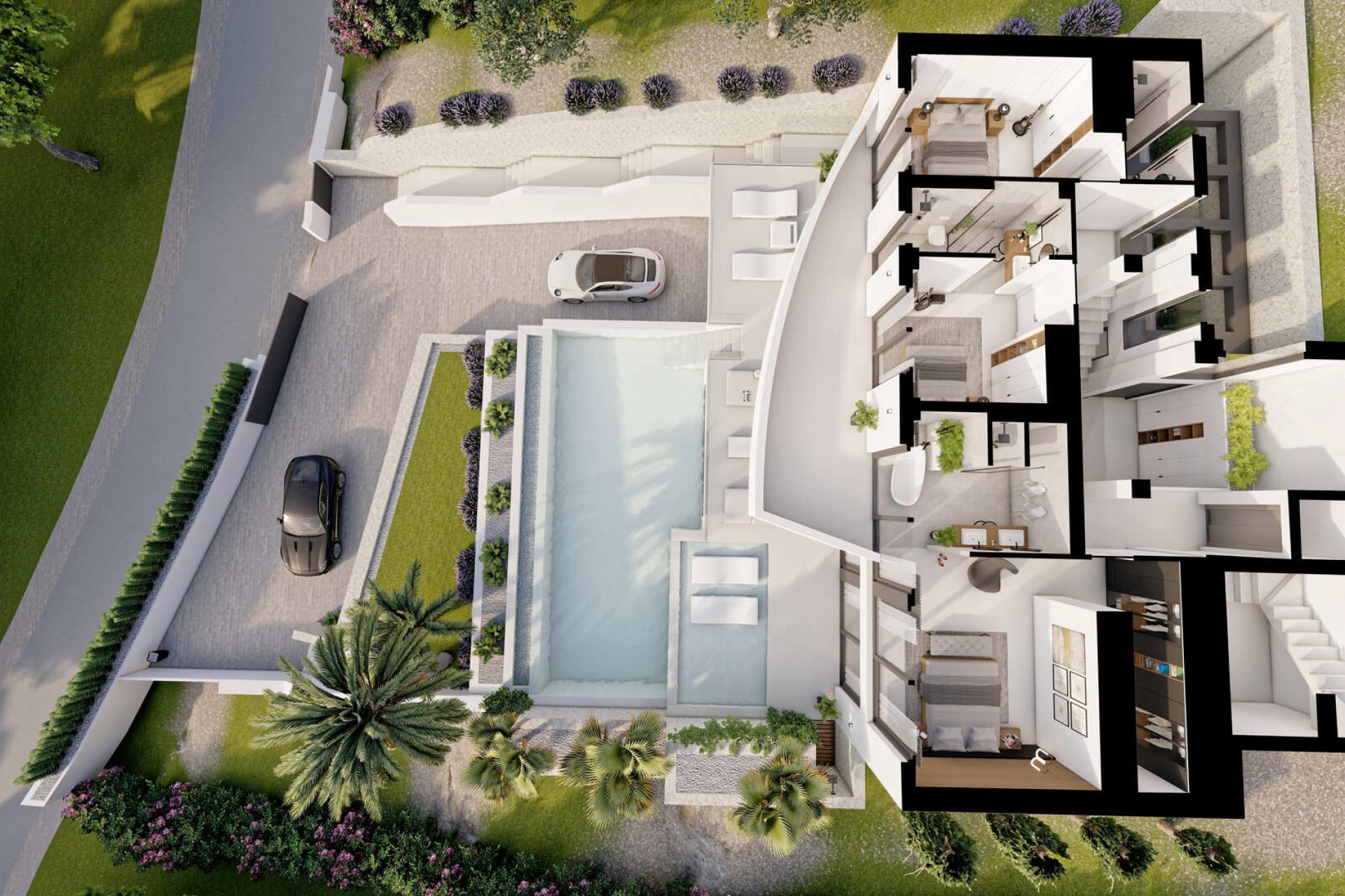 Neue Gebäude - Villa -
Altea