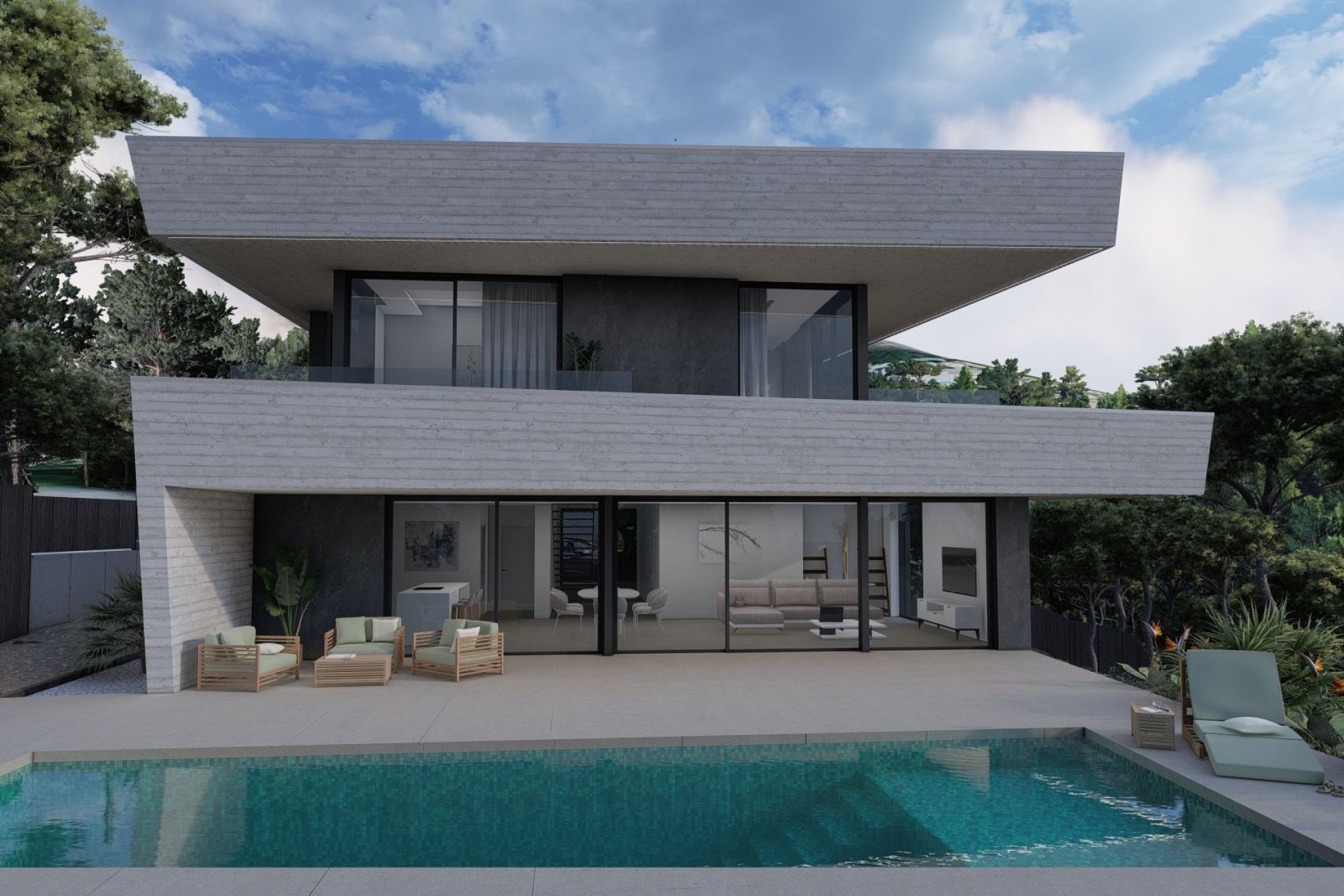 Neue Gebäude - Villa -
Altea