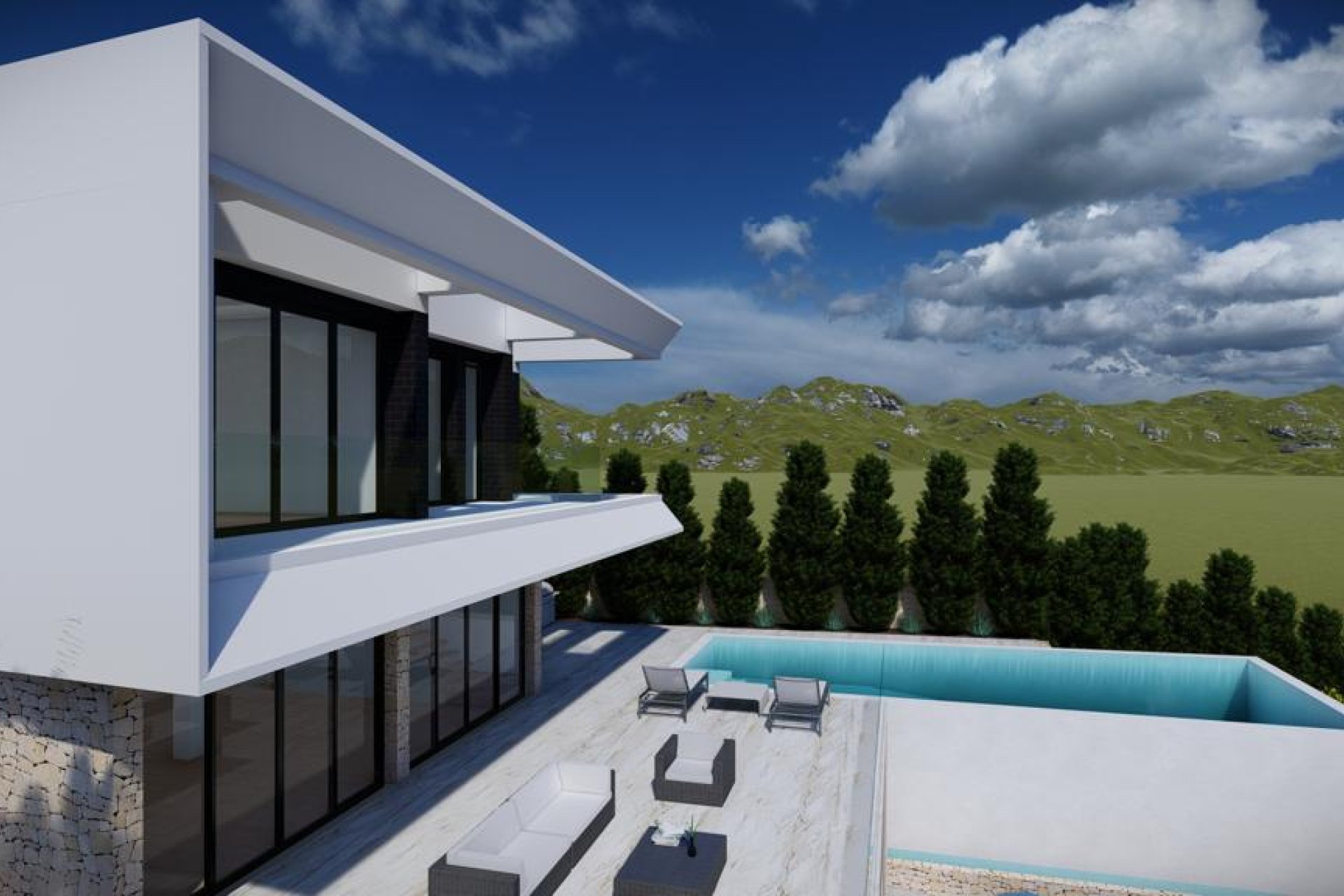 Neue Gebäude - Villa -
Altea
