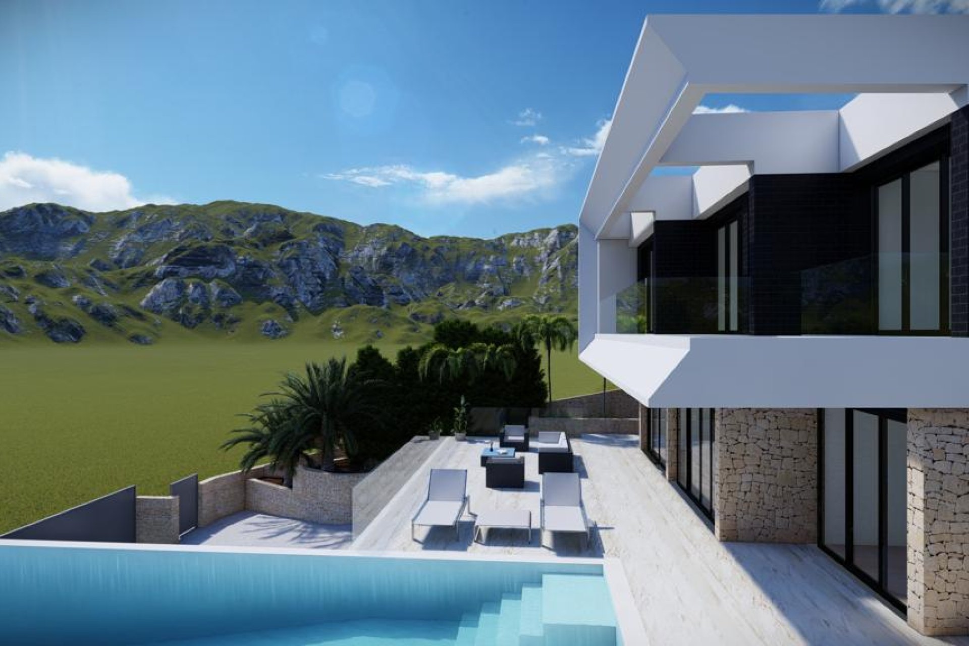 Neue Gebäude - Villa -
Altea