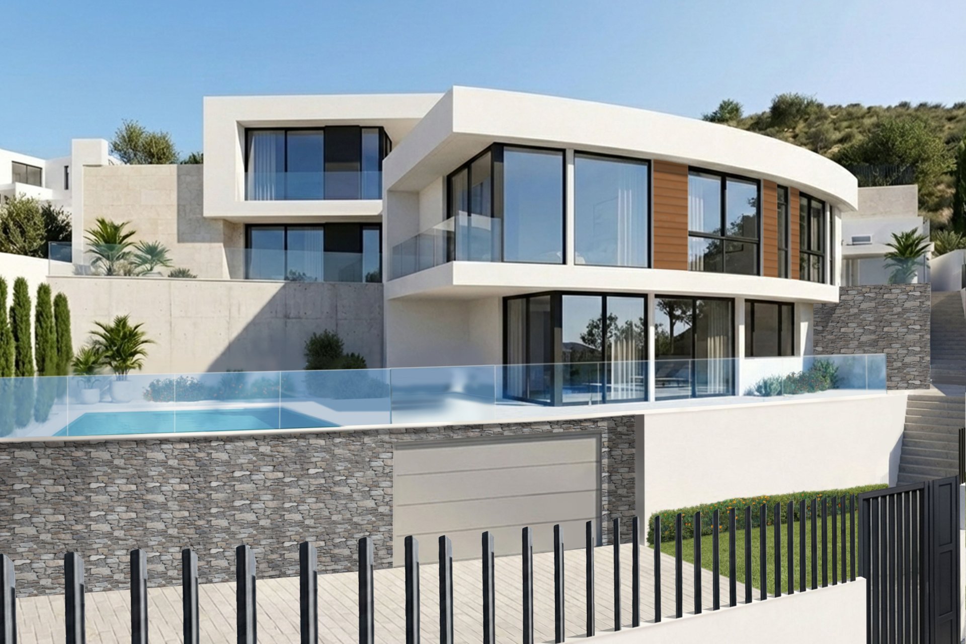 Neue Gebäude - Villa -
Benidorm