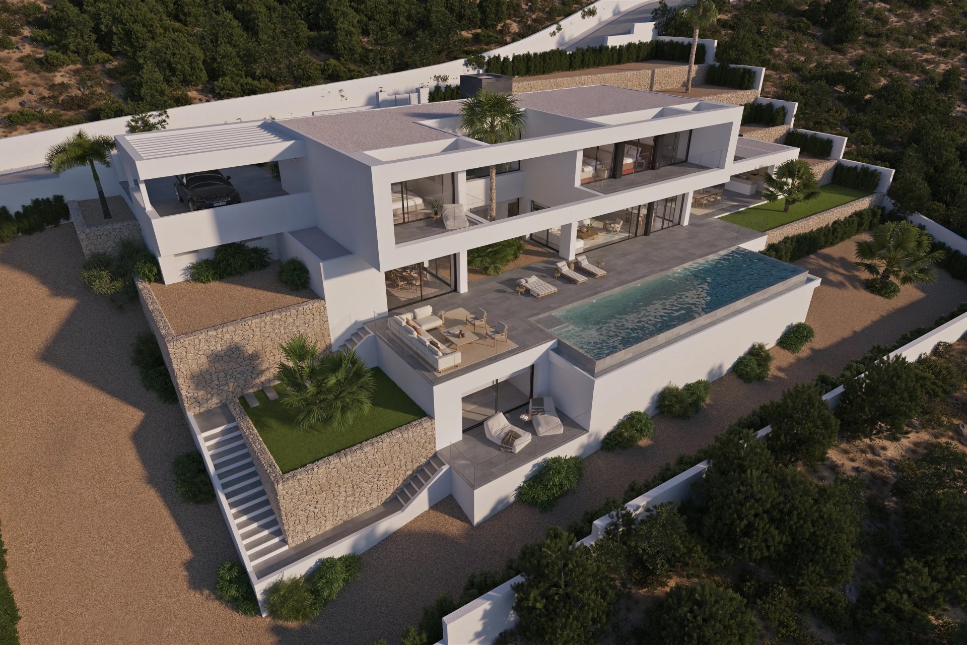Neue Gebäude - Villa -
Benissa