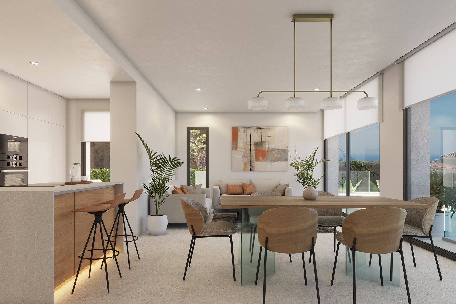 Neue Gebäude - Villa -
Benitachell