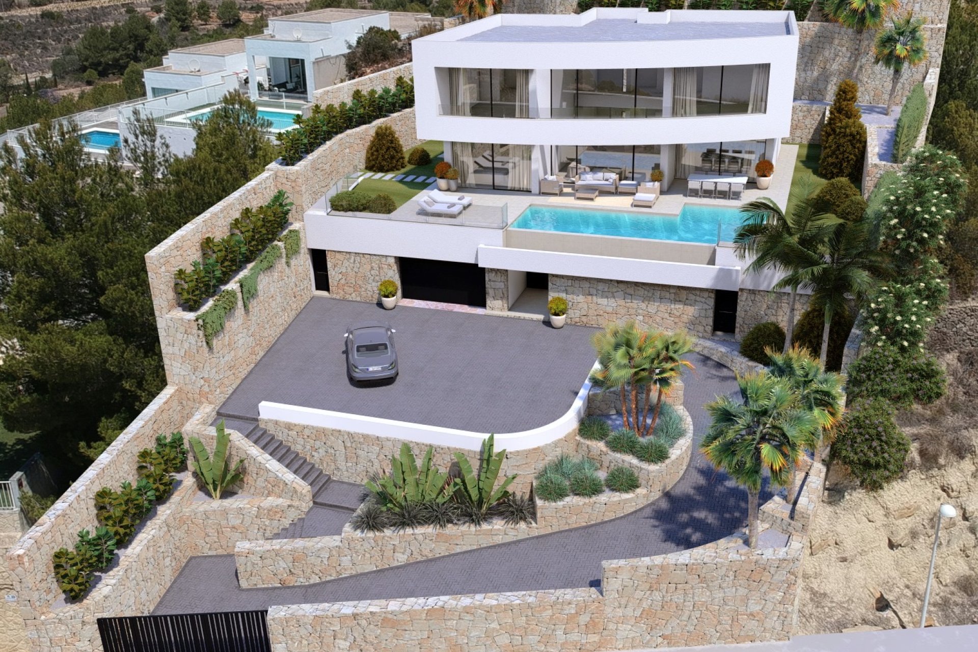 Neue Gebäude - Villa -
Calpe