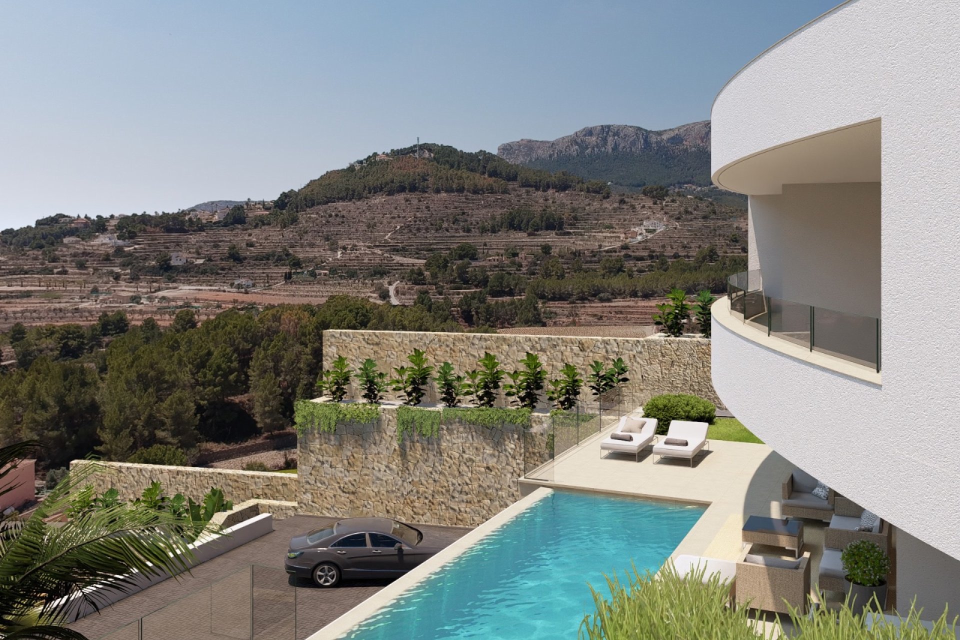 Neue Gebäude - Villa -
Calpe