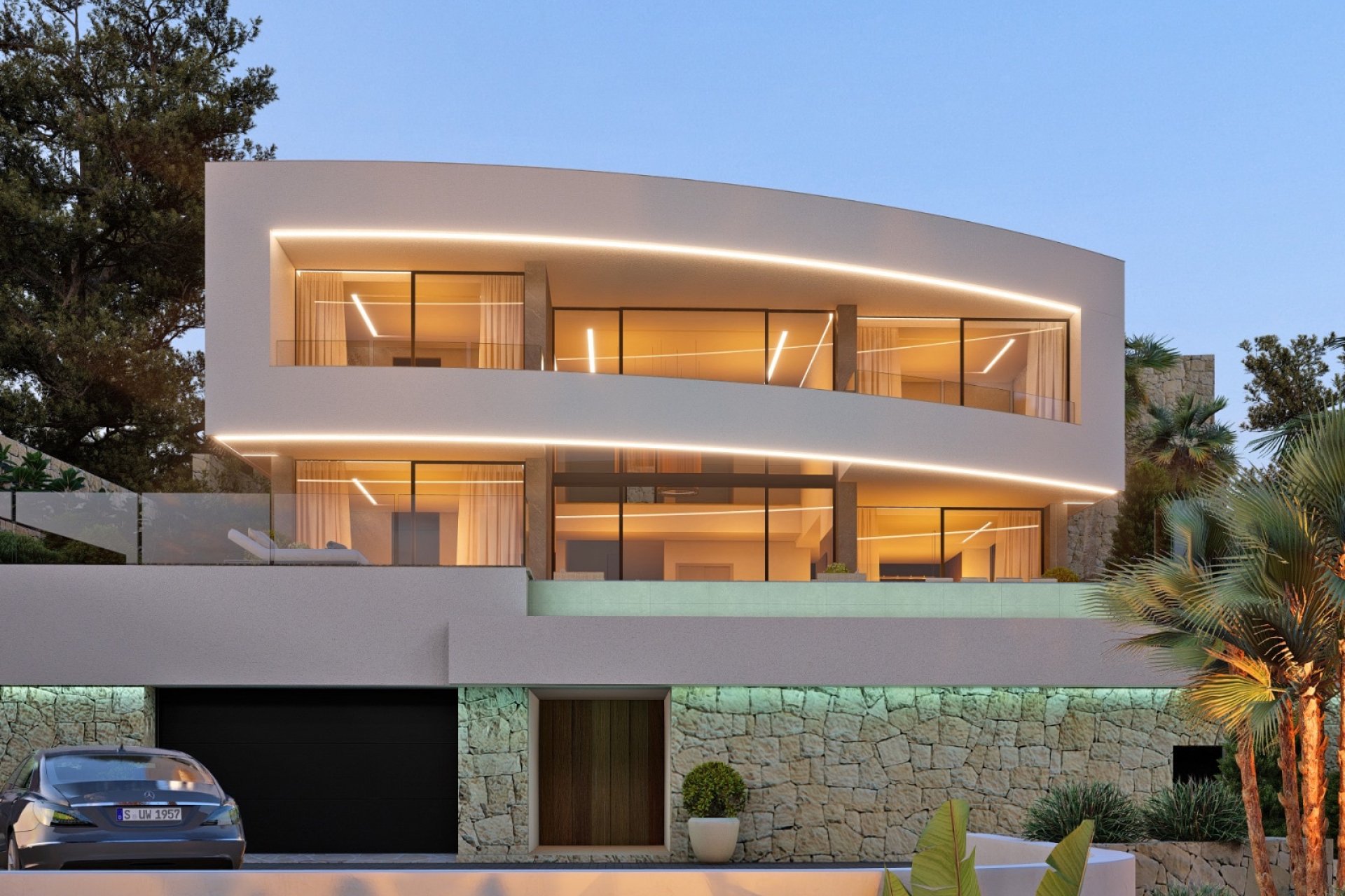 Neue Gebäude - Villa -
Calpe
