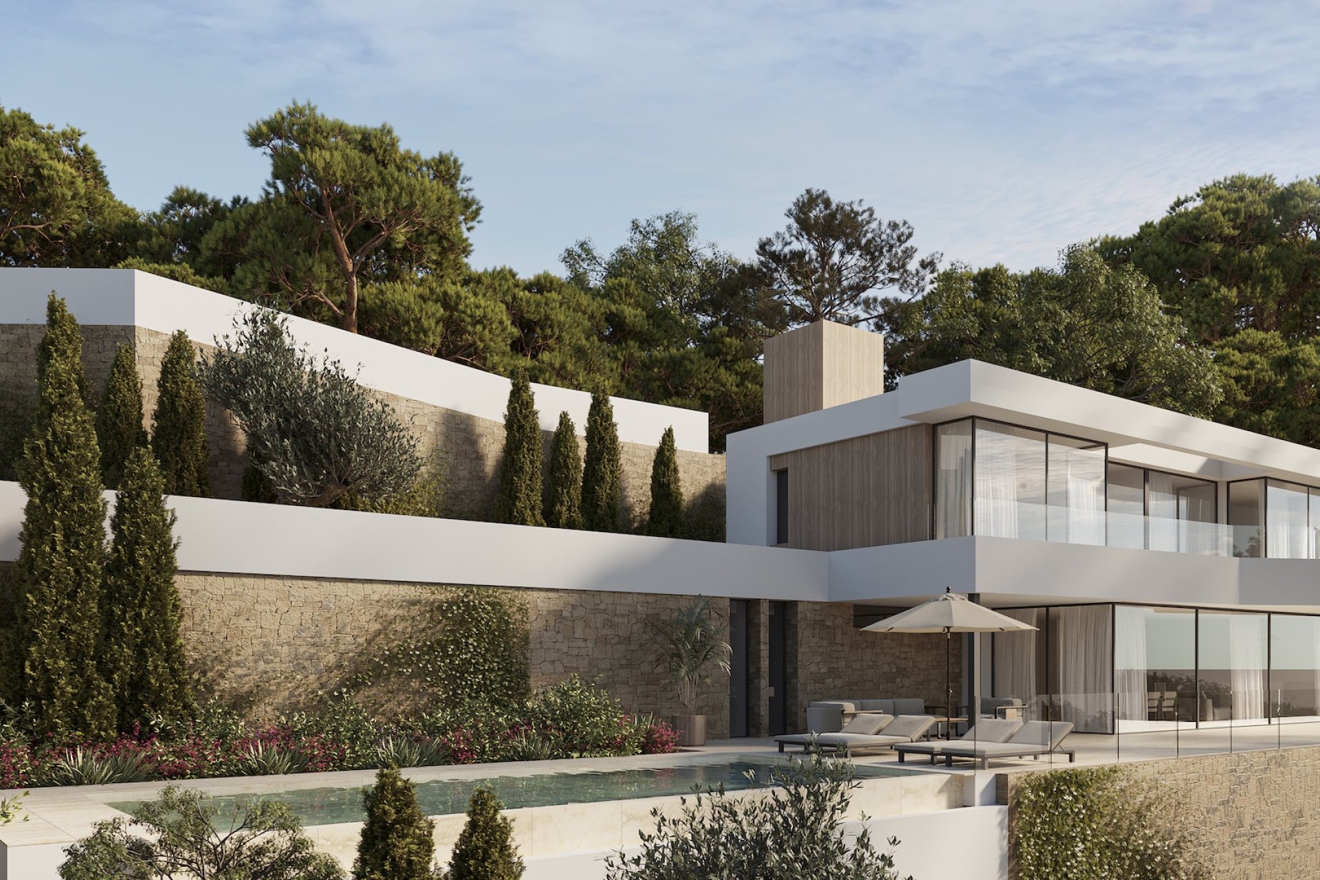 Neue Gebäude - Villa -
Calpe