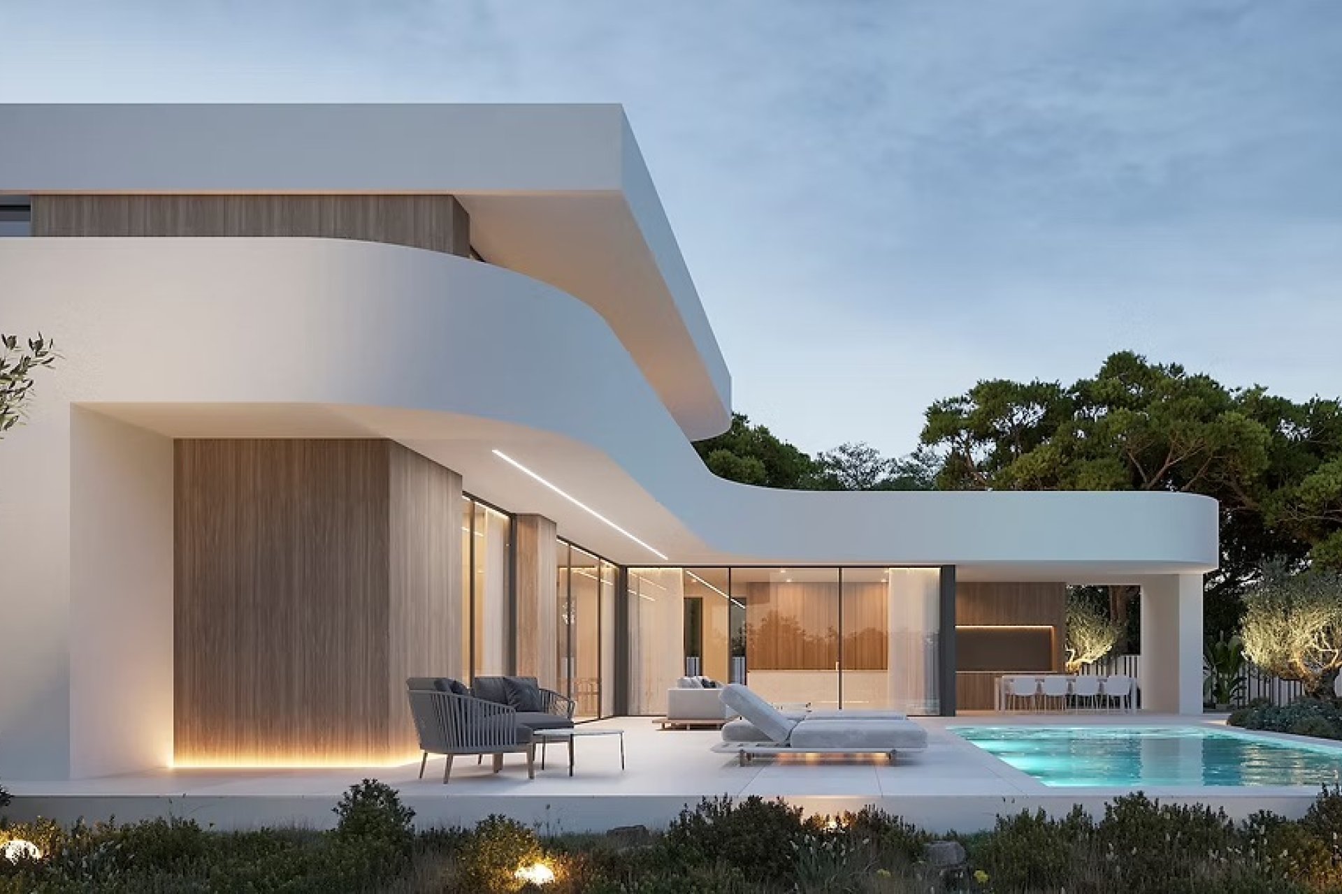 Neue Gebäude - Villa -
Moraira