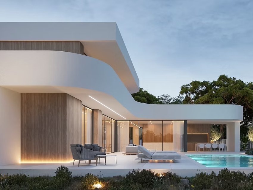 Neue Gebäude - Villa -
Moraira