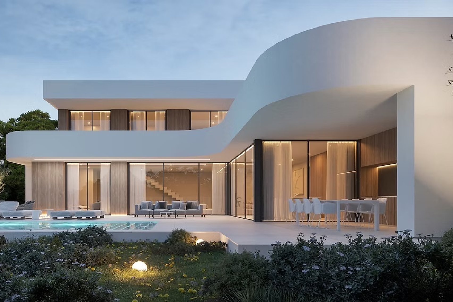 Neue Gebäude - Villa -
Moraira