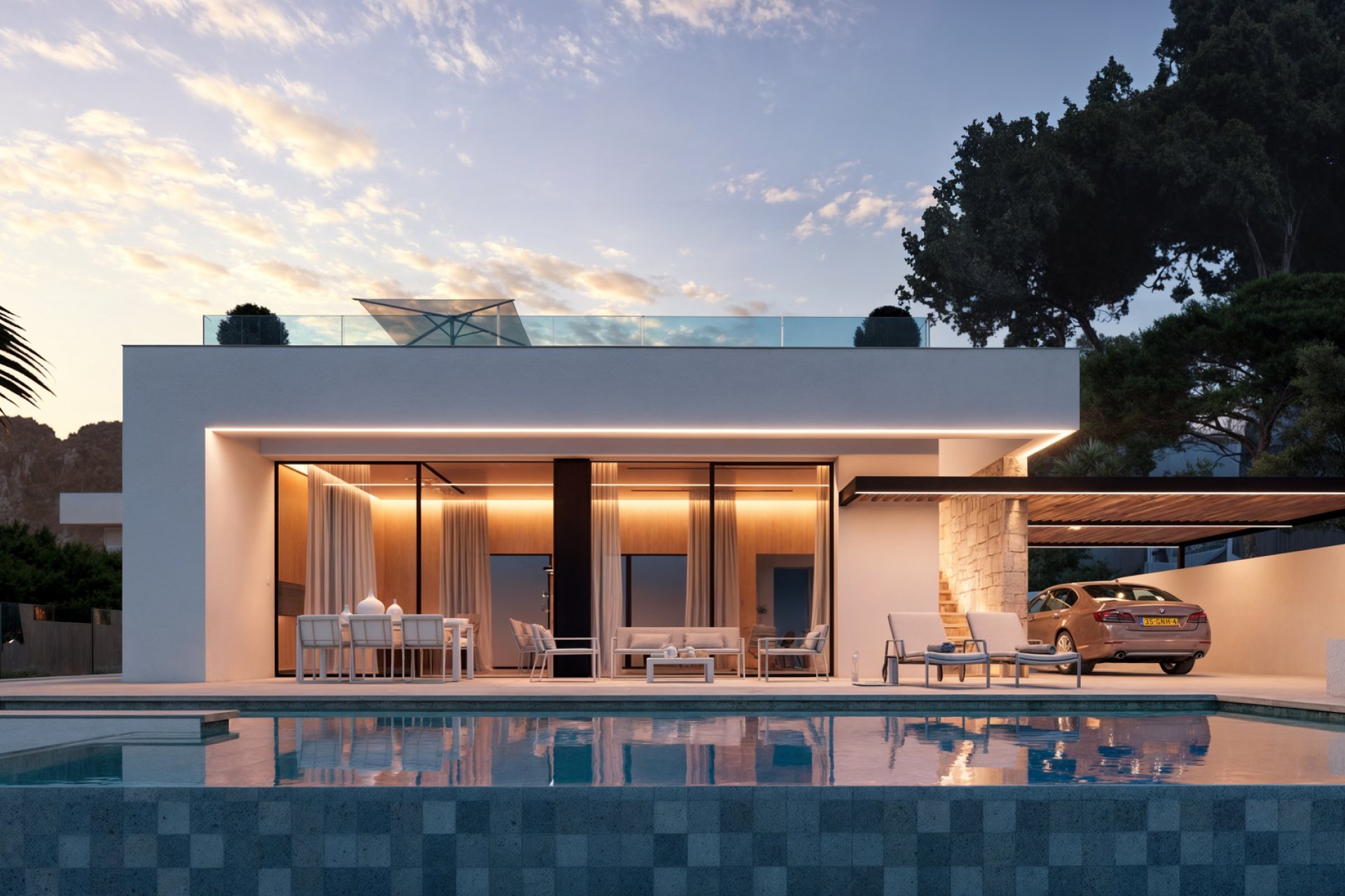 Neue Gebäude - Villa -
Moraira