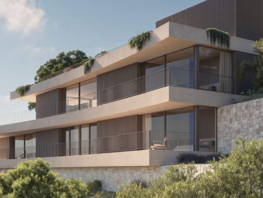Neue Gebäude - Villa -
Moraira
