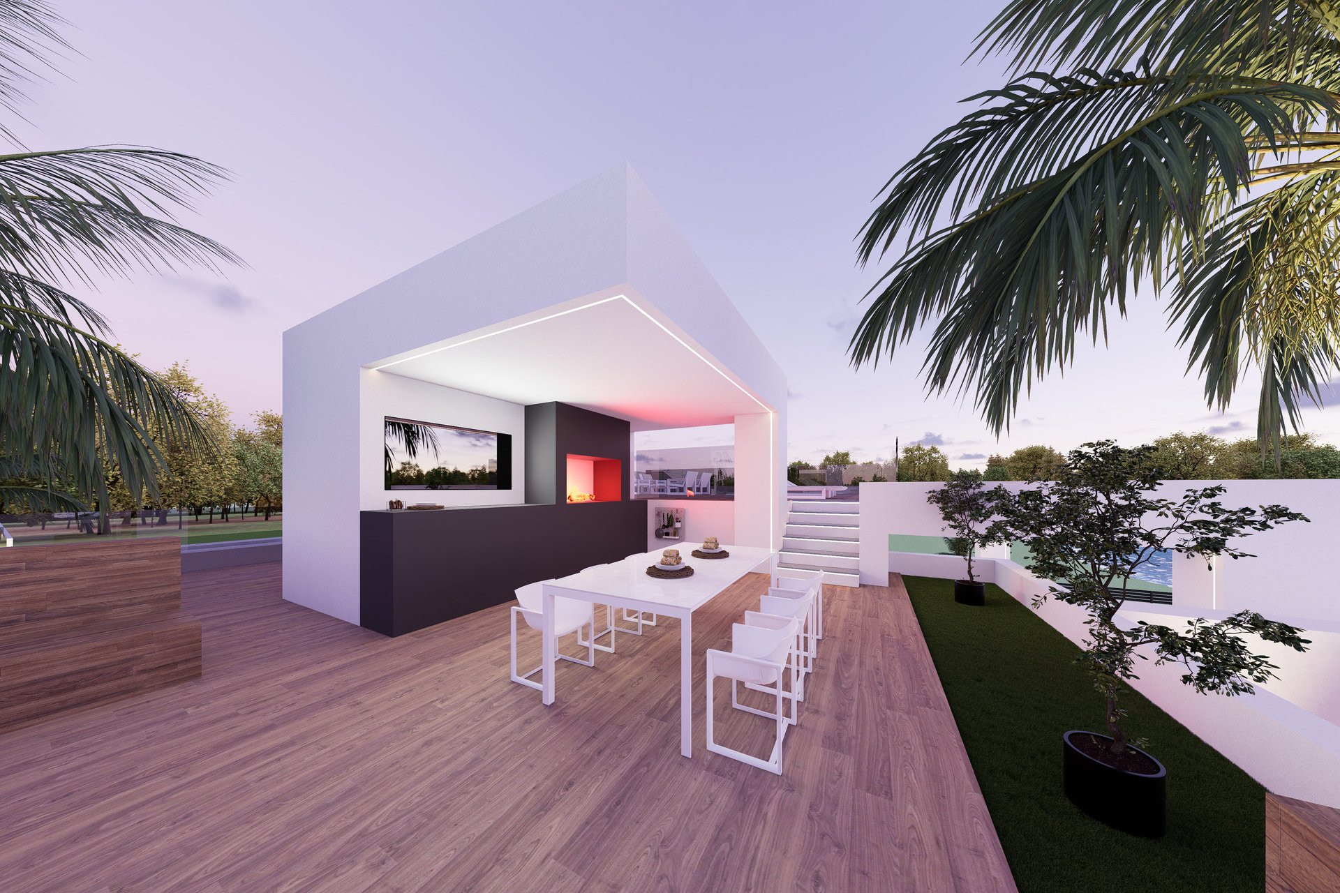 Neue Gebäude - Villa -
Santa Rosalía