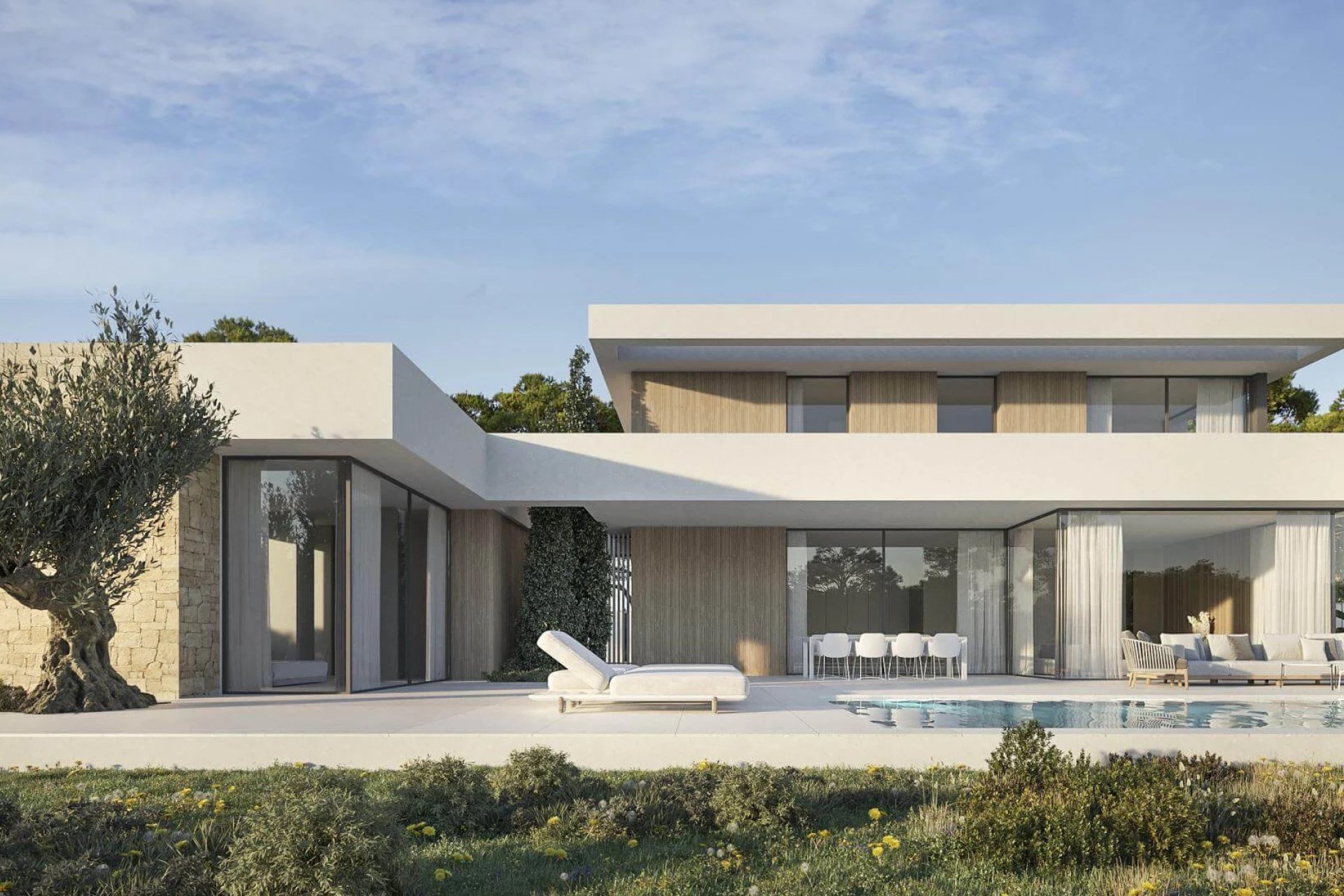 Neue Gebäude - Villa -
Teulada