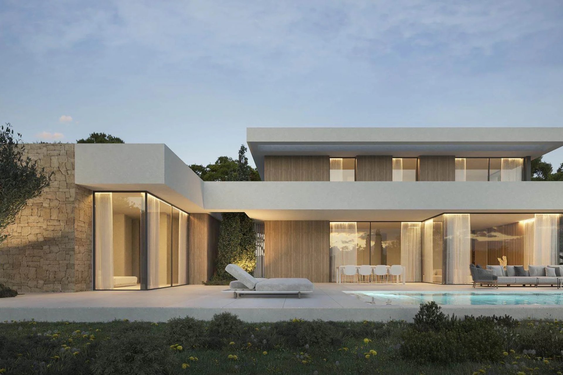 Neue Gebäude - Villa -
Teulada