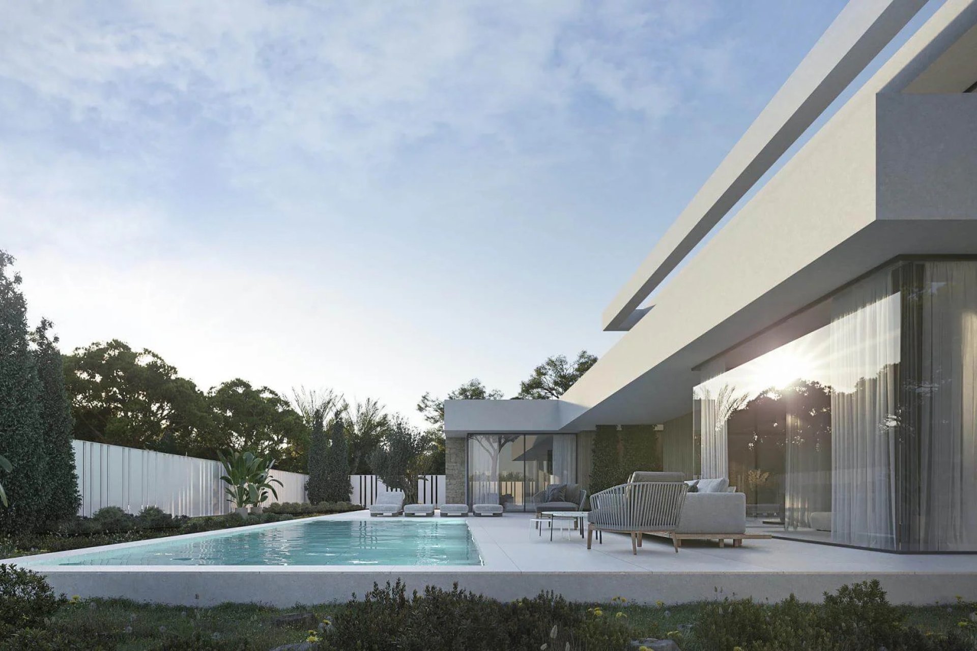 Neue Gebäude - Villa -
Teulada