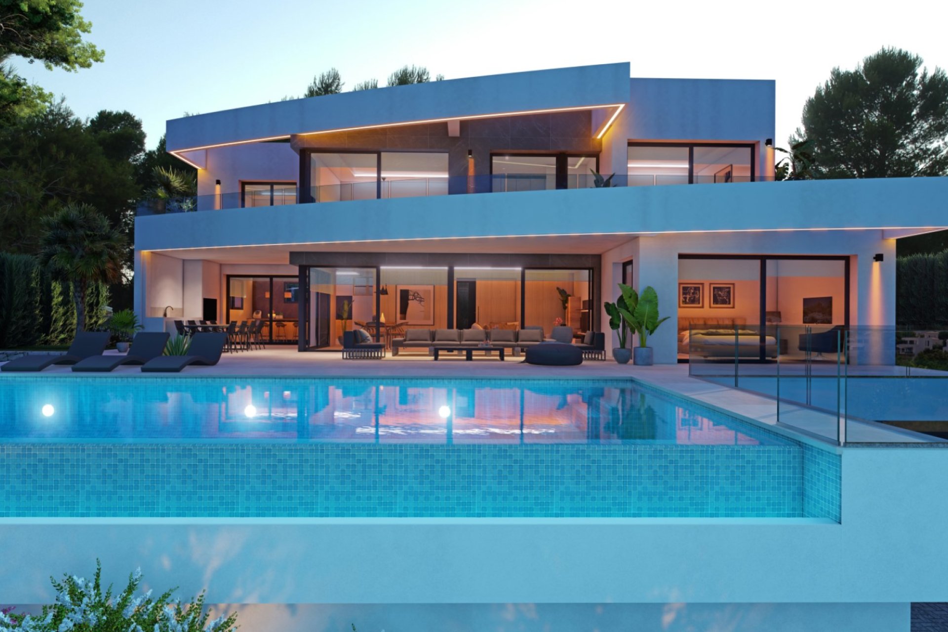 Neue Gebäude - Villa -
Teulada