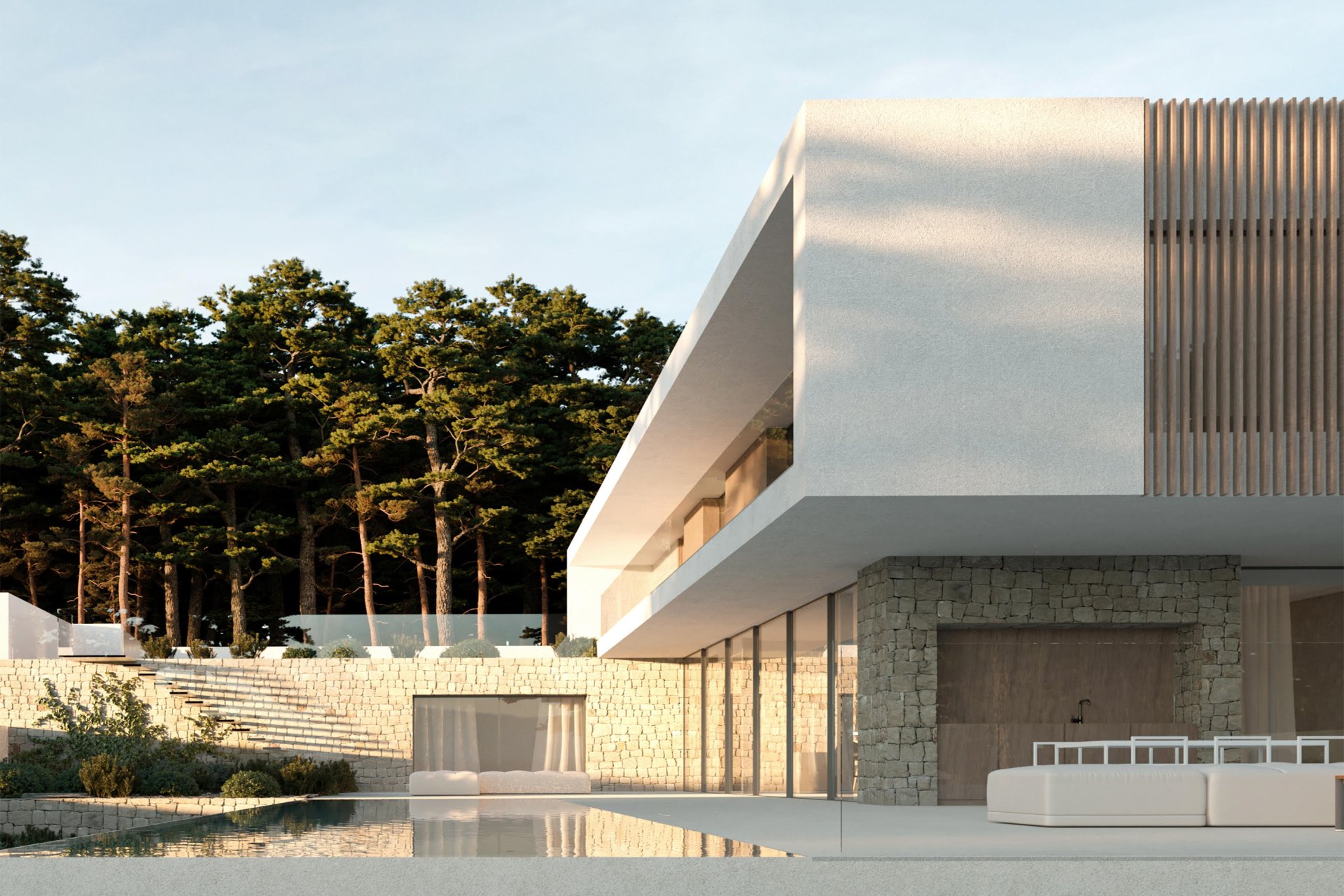 Neue Gebäude - Villa -
Teulada